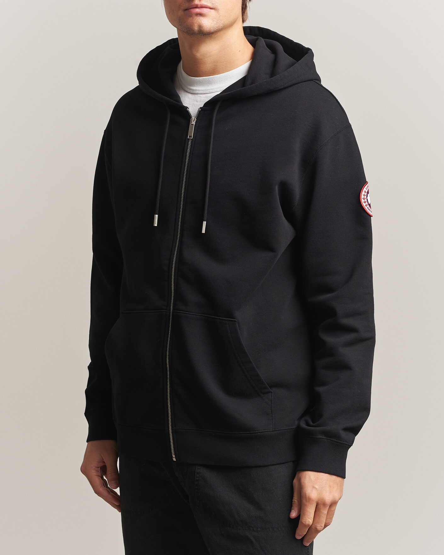 Herren | Pullover | Canada Goose | Loon Full Zip Hoodie Black