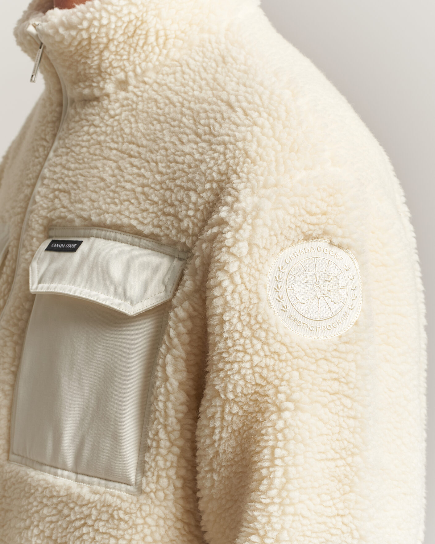 Herren | Jacken | Canada Goose | Harrier Fleece Jacket Bone