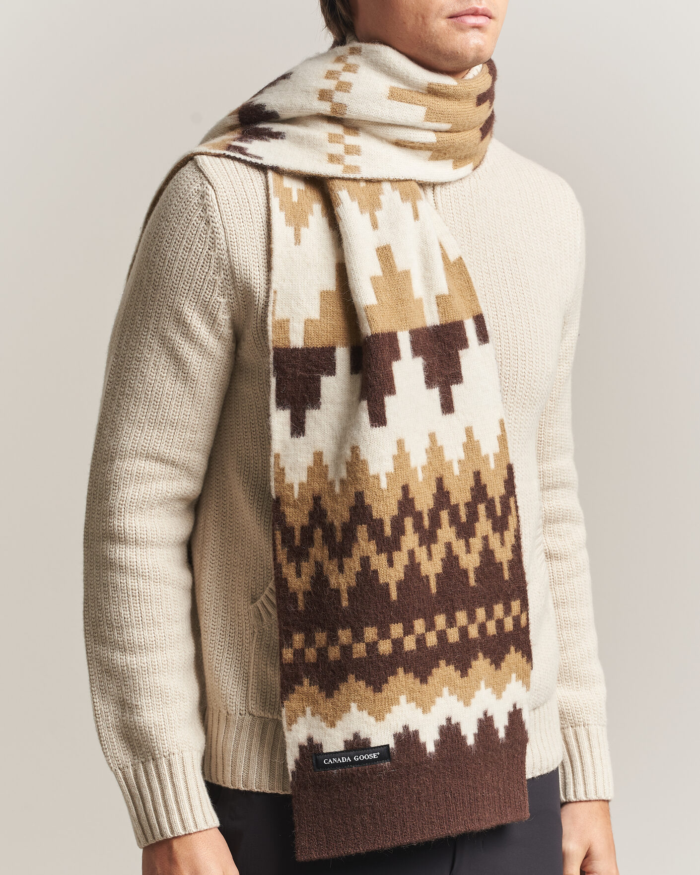 Herren | Schals | Canada Goose | Fair Isle Scarf Glacier Woods