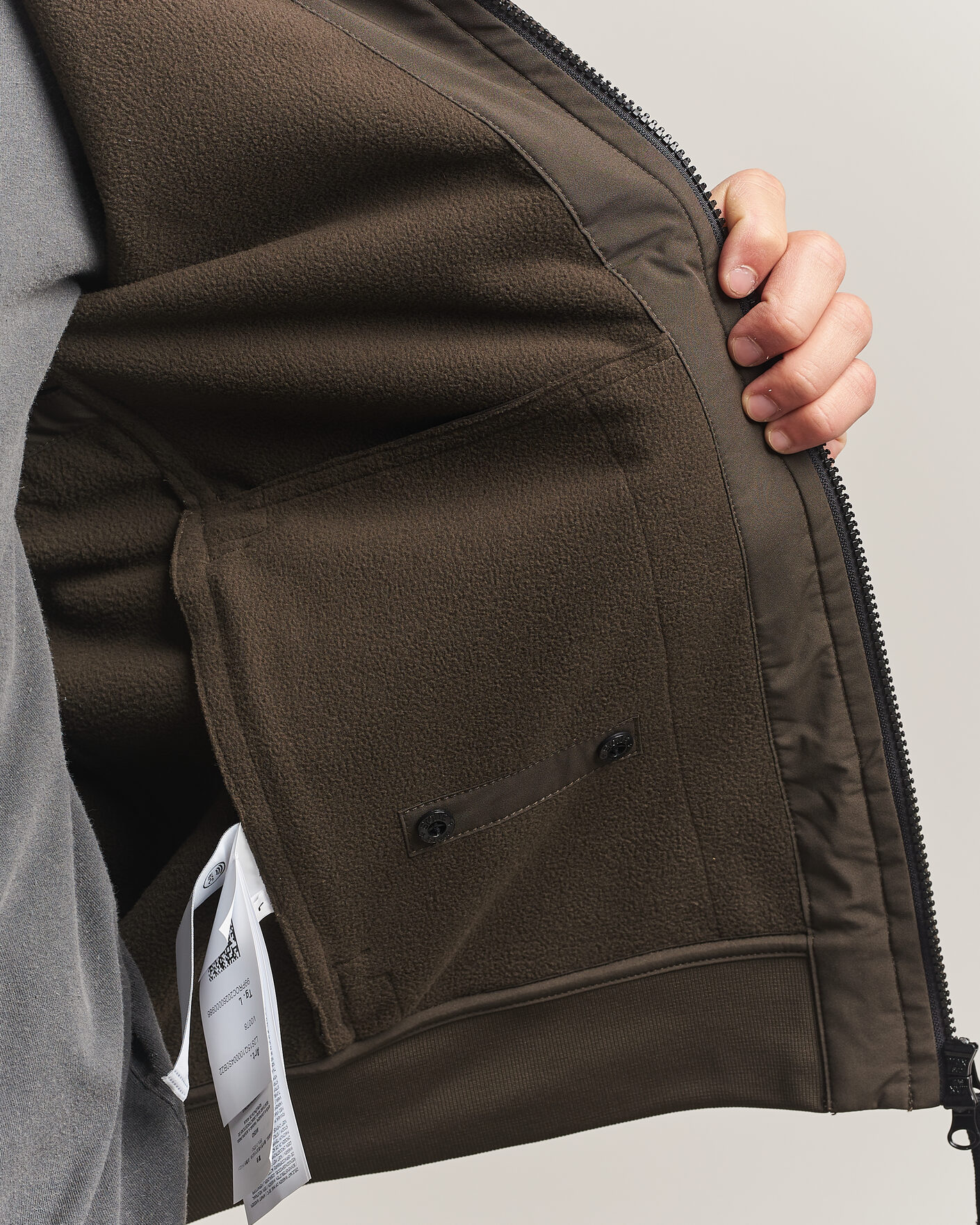 Herren | Jacken | Stone Island | Short Hooded Soft Shell Jacket Coal Grey