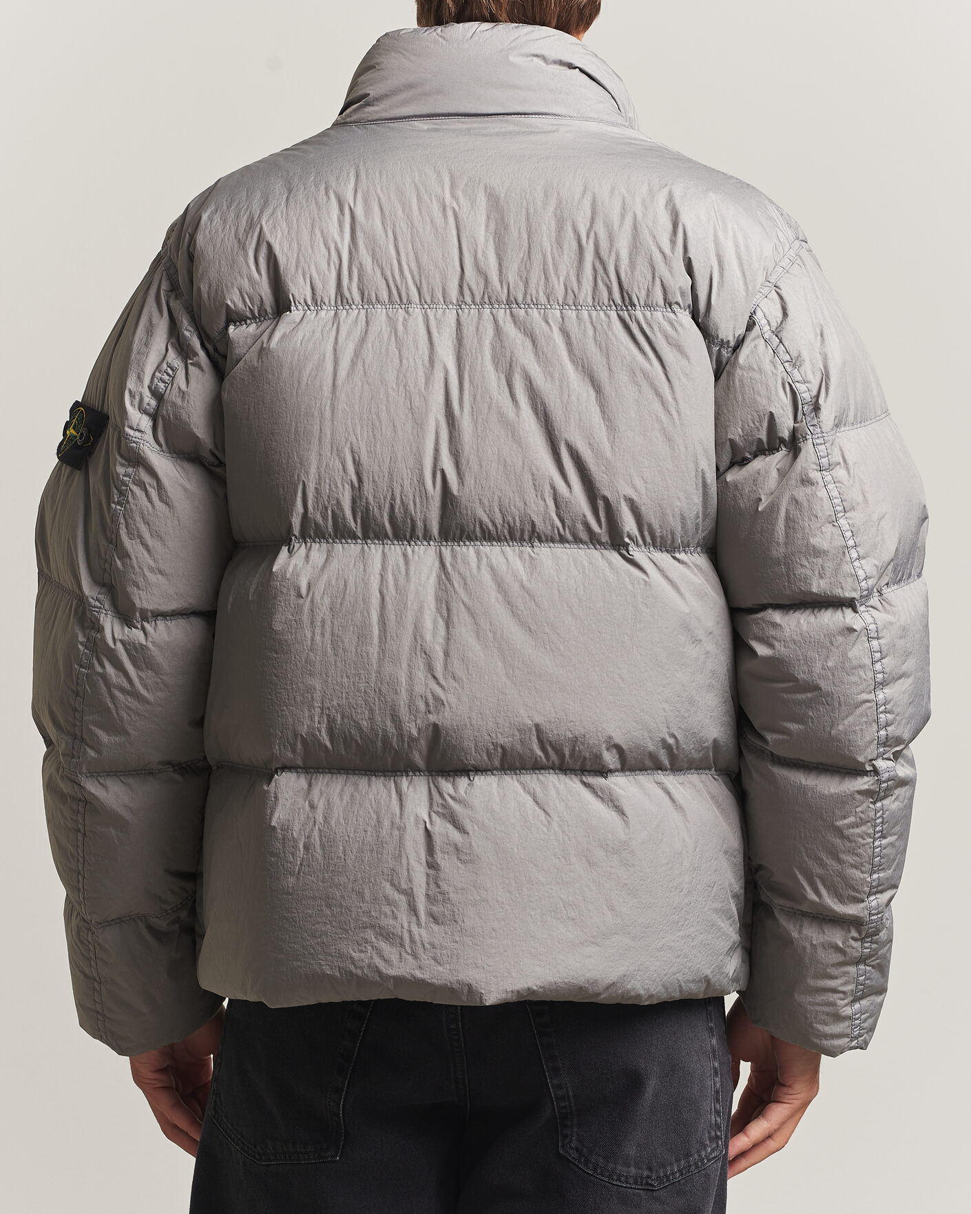Herren | Jacken | Stone Island | Crinkle Reps Padded Down Jacket Grey