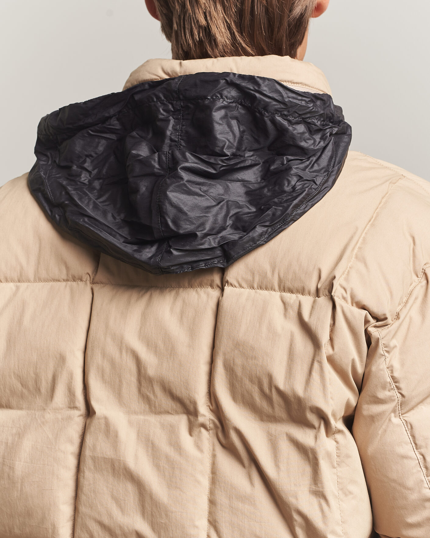 Herren | Jacken | Stone Island | Cotton/Nylon Padded Down Jacket Biscuit
