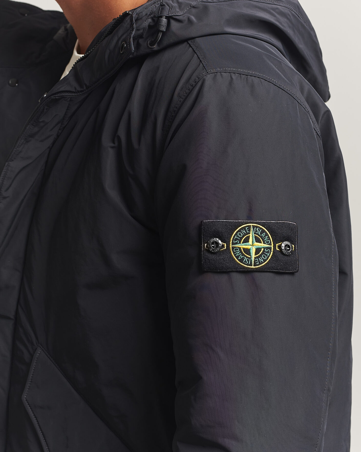 Herren | Jacken | Stone Island | Micro Twill Hood Jacket Black