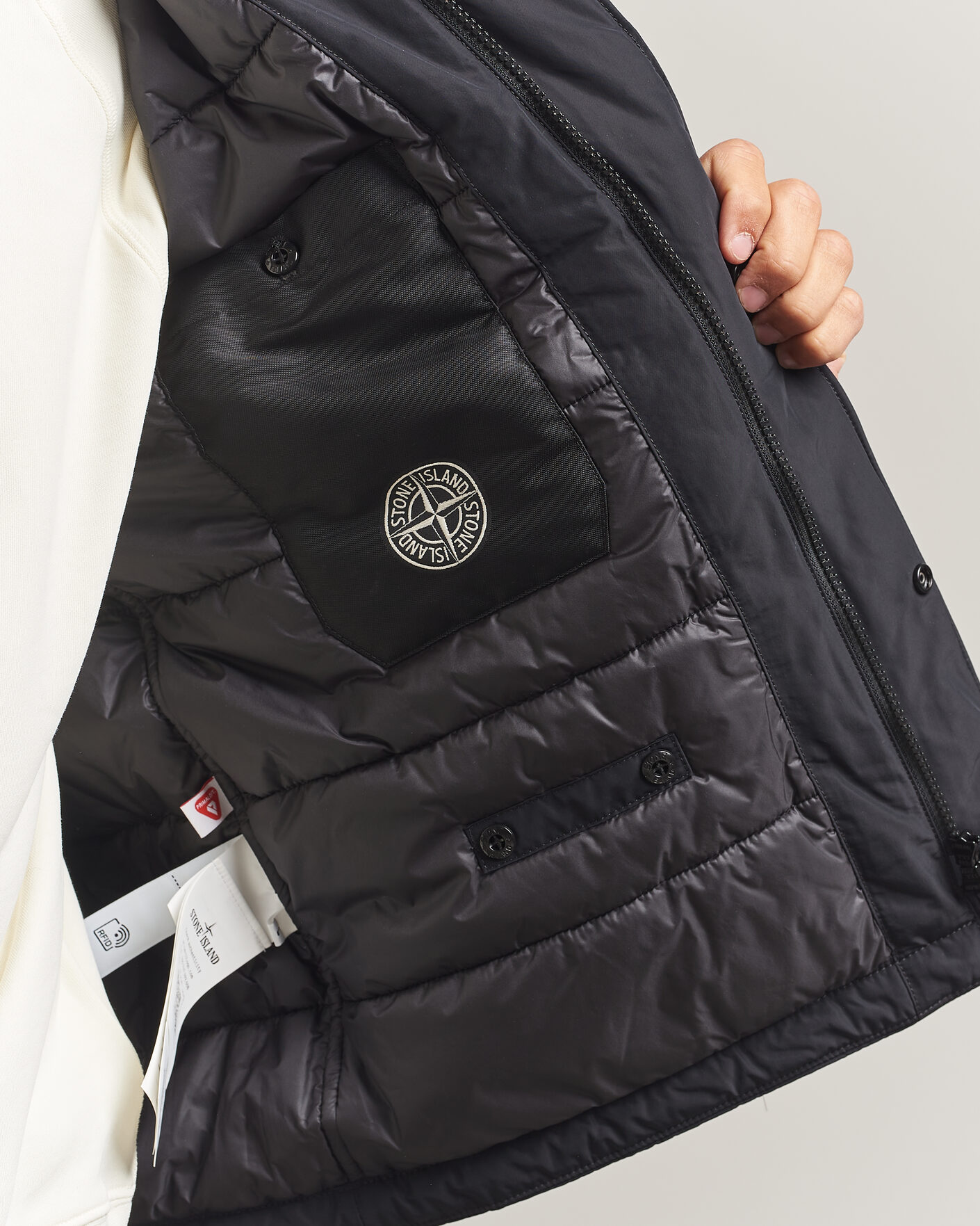 Herren | Jacken | Stone Island | Micro Twill Hood Jacket Black