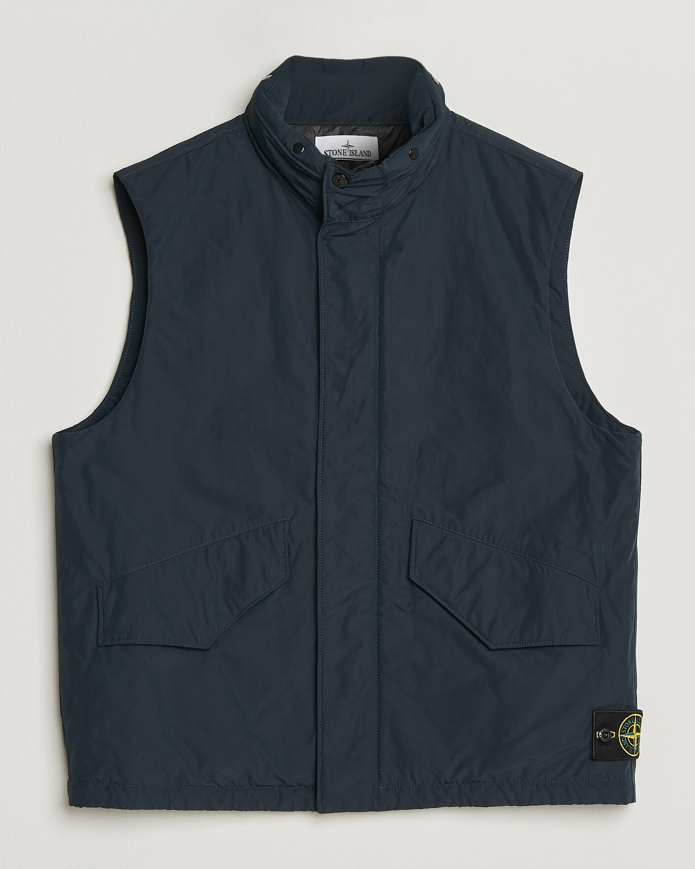 Herren | Westen | Stone Island | Micro Twill Padded Vest Navy Blue