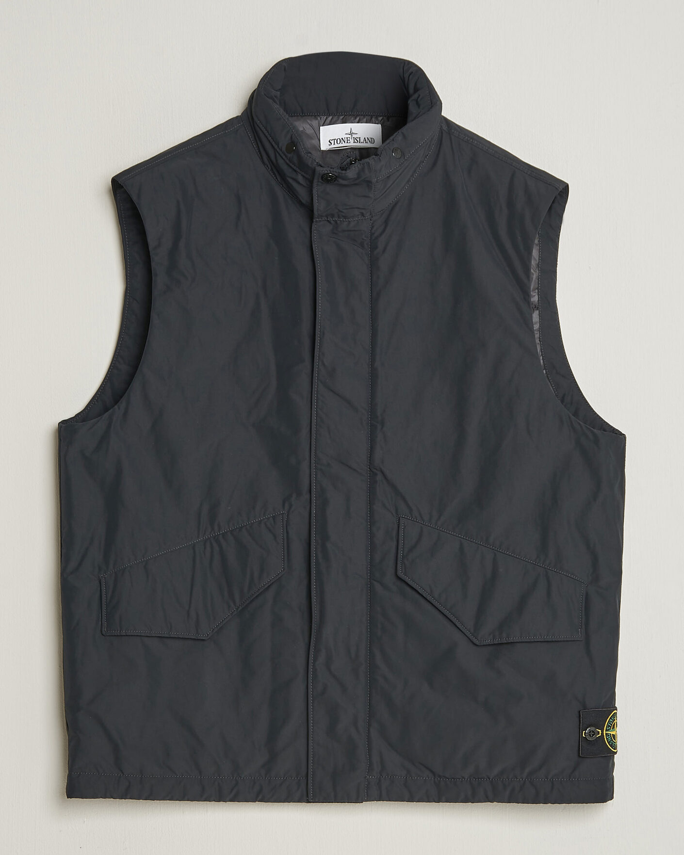 Herren | Westen | Stone Island | Micro Twill Padded Vest Black