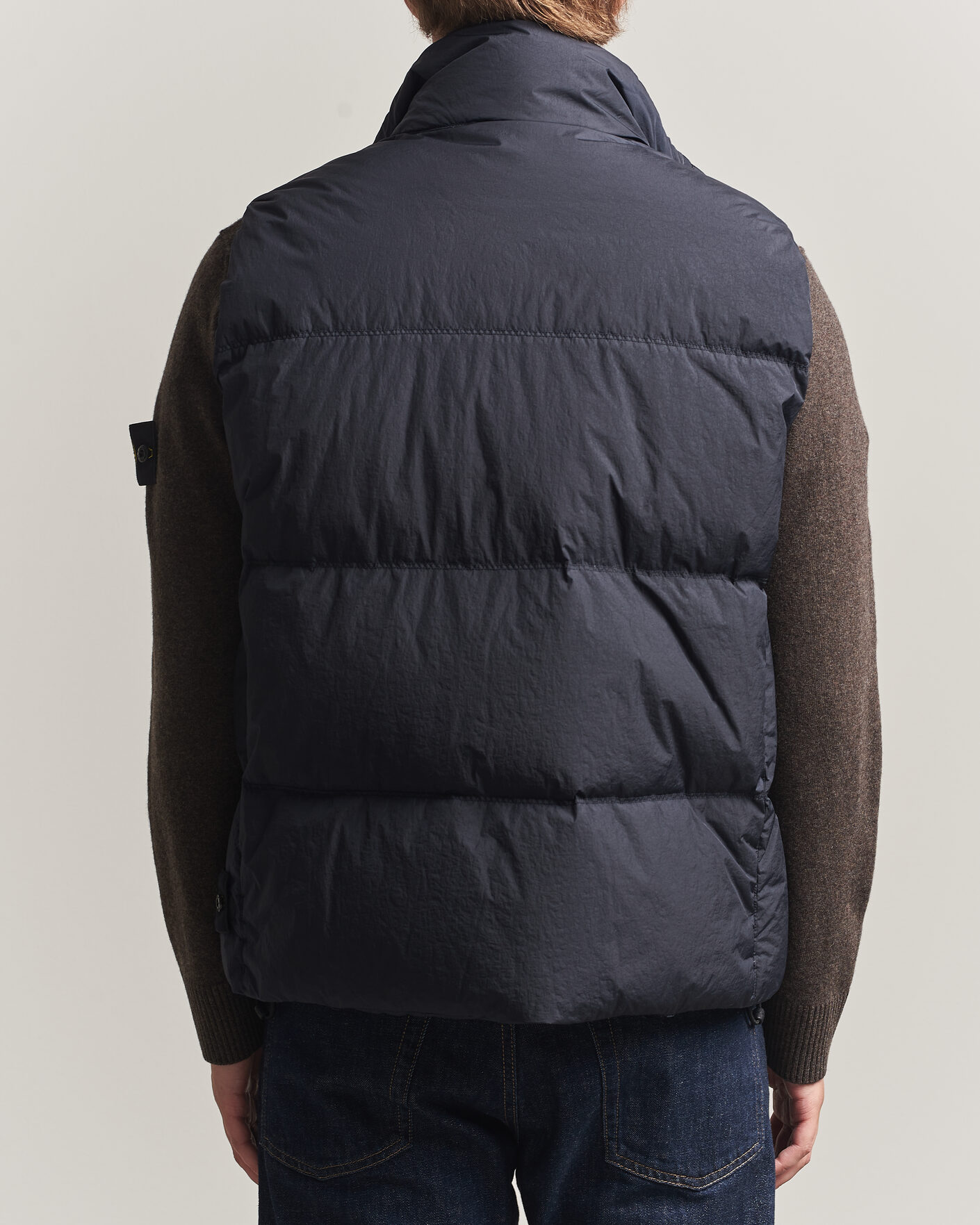 Herren | Westen | Stone Island | Crinkle Reps Down Vest Navy Blue