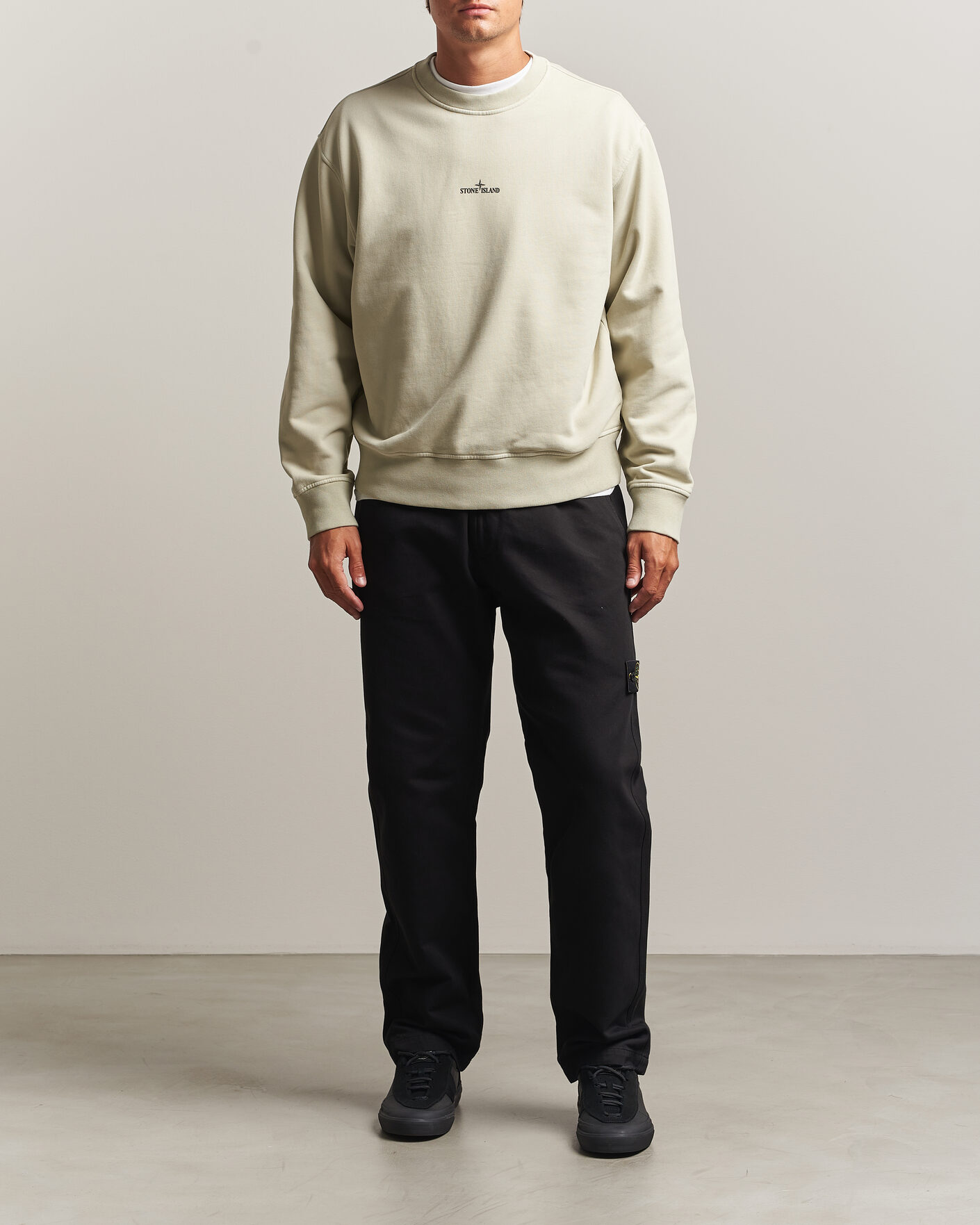 Herren | Hosen | Stone Island | Dense Cotton Twill Pants Black