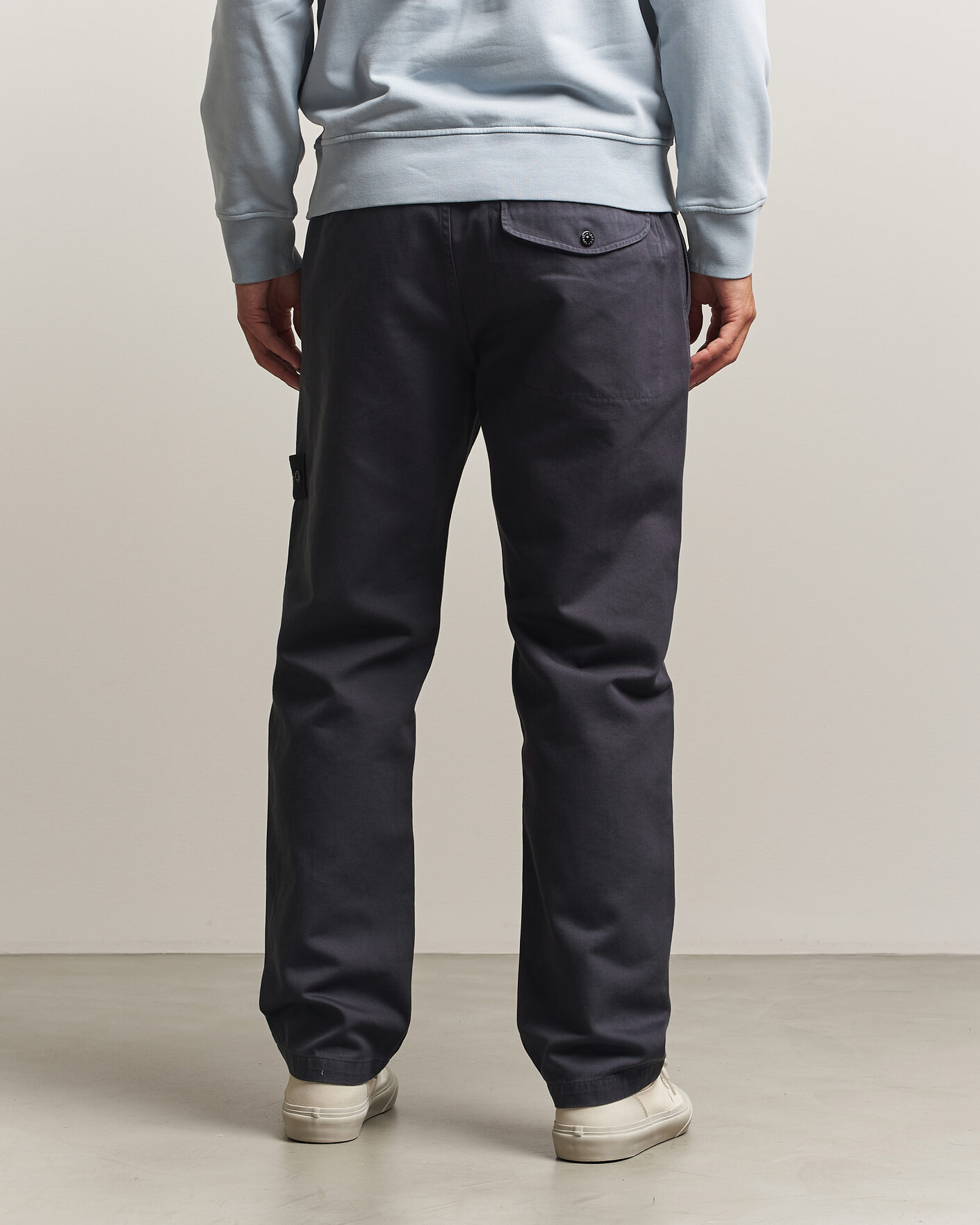 Herren | Hosen | Stone Island | Dense Cotton Twill Pants Blue Navy
