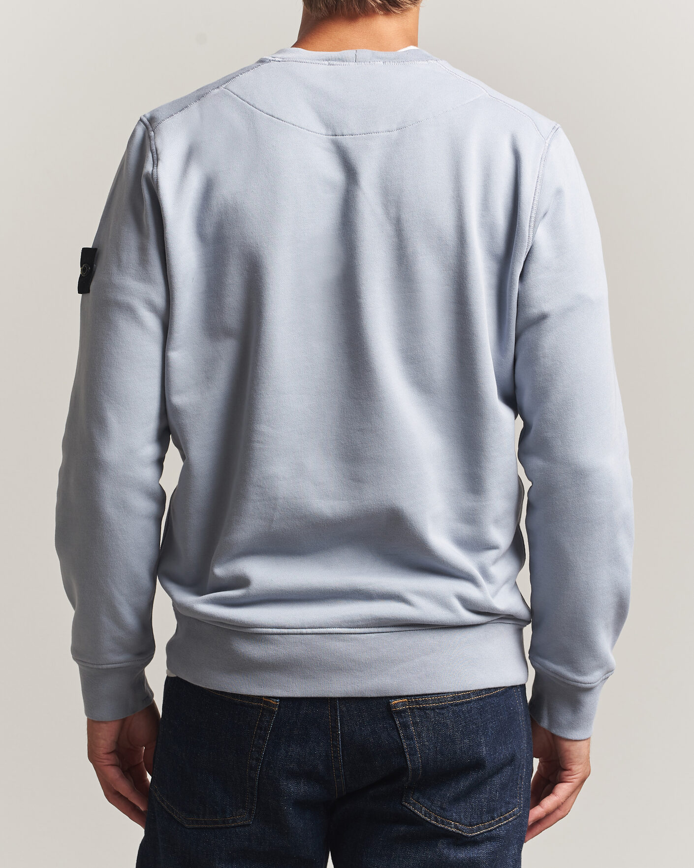 Herren | Pullover | Stone Island | Garment Dyed Fleece Sweatshirt Ash Grey