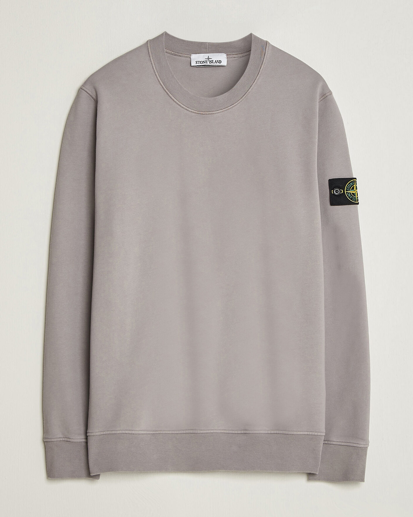 Herren | Pullover | Stone Island | Garment Dyed Fleece Sweatshirt Grey