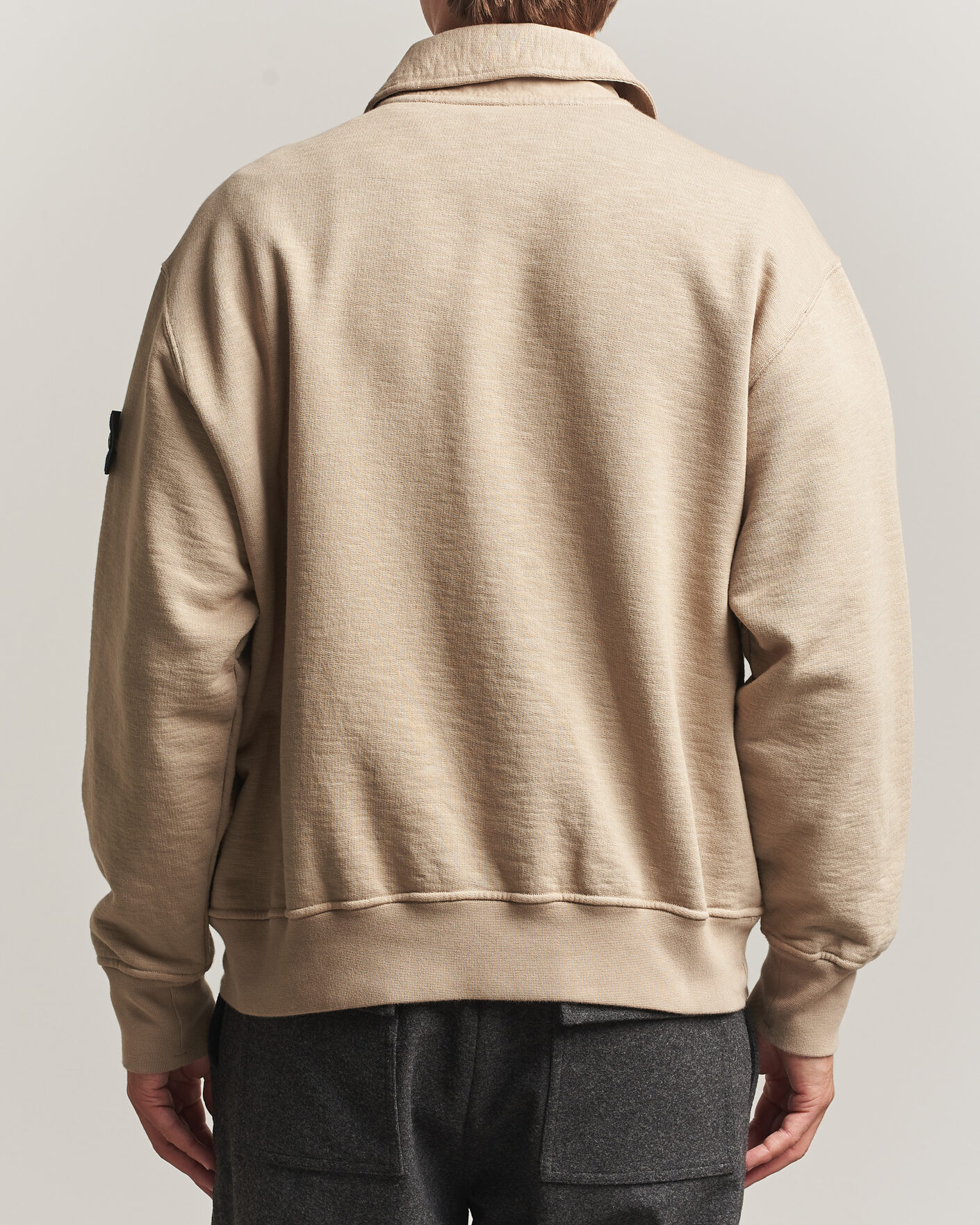 Herren | Pullover | Stone Island | Tubular Cotton Fleece Polo Biscuit