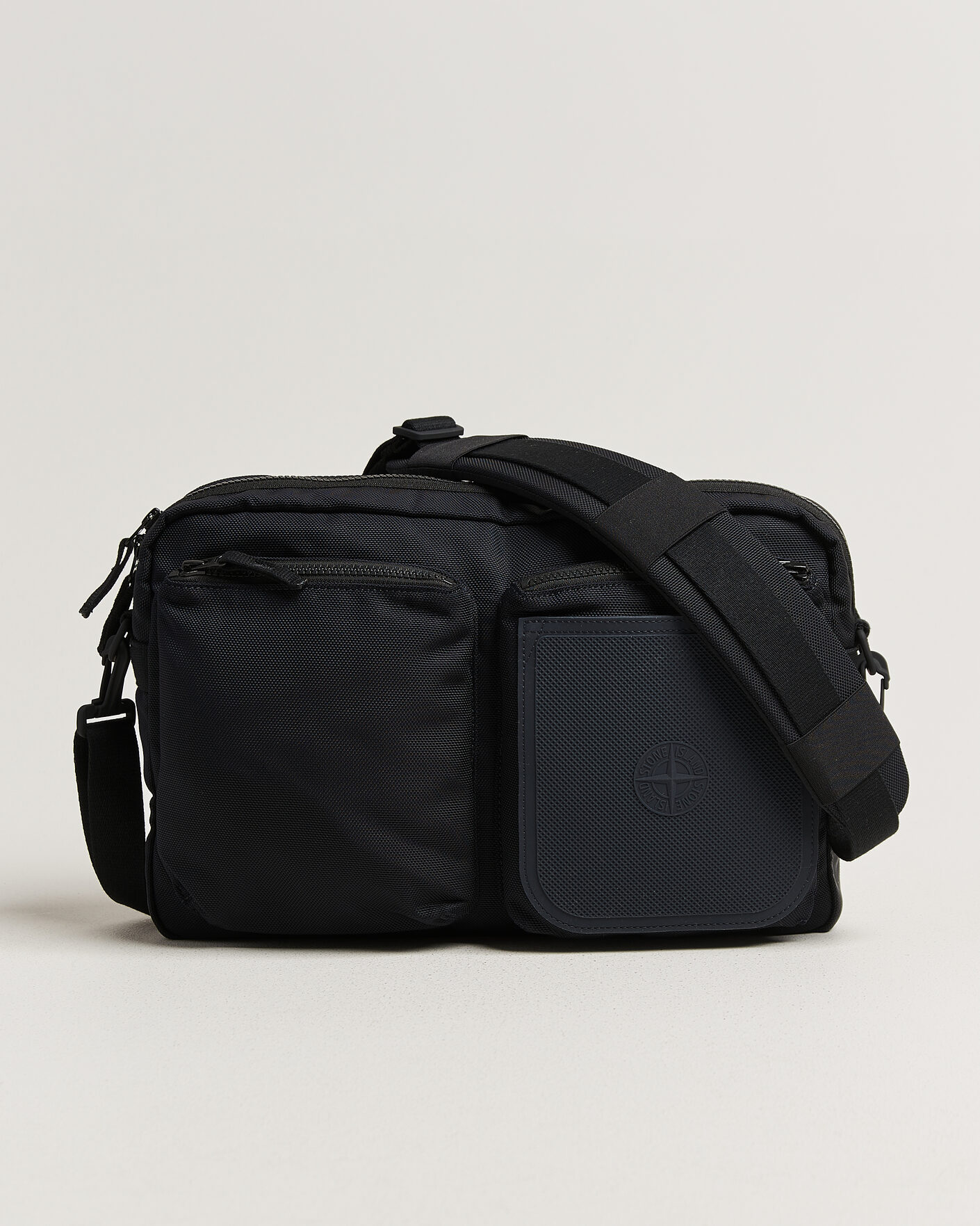 Herren | Taschen | Stone Island | Nylon Panama Shoulder Bag Navy Blue