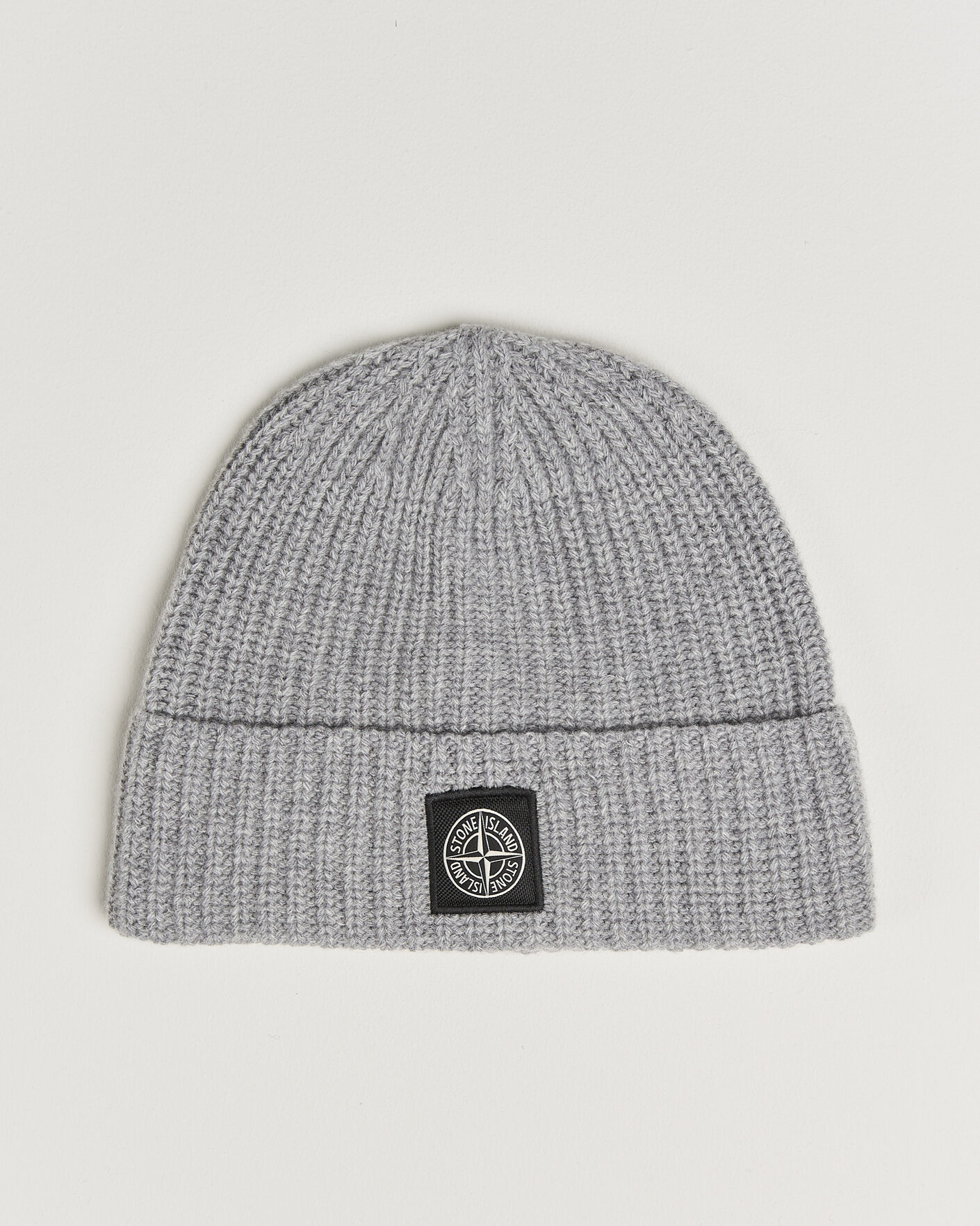 Herren | Mützen | Stone Island | Geelong Wool Hat Grey Melange