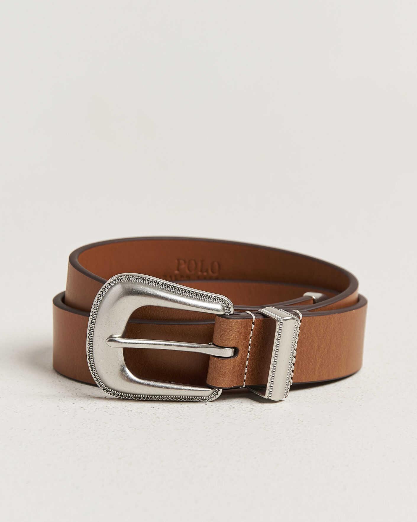 Herren | Gürtel | Polo Ralph Lauren | Western Denim Belt Tan
