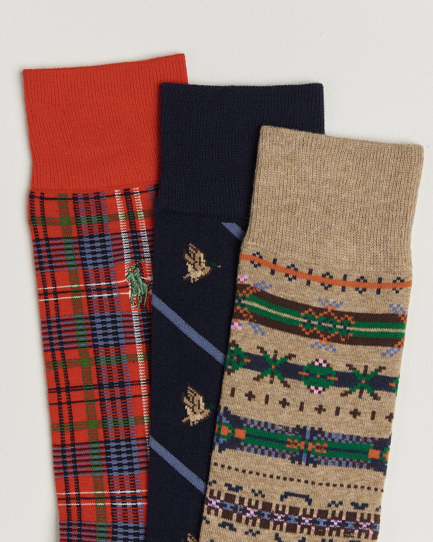 Herren | Unterwäsche | Polo Ralph Lauren | 3-Pack Cotton Crew Socks Multi