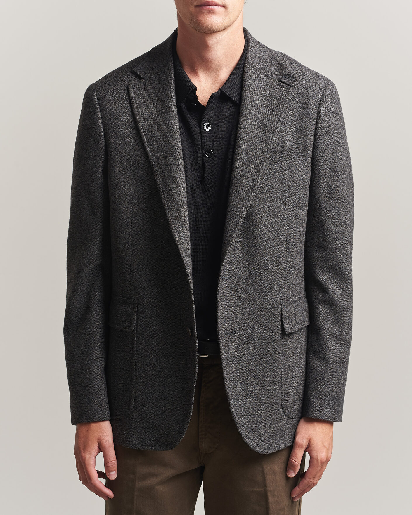 Herren | Sakkos | Polo Ralph Lauren | Tonal Broken Twill Sportcoat Charcoal