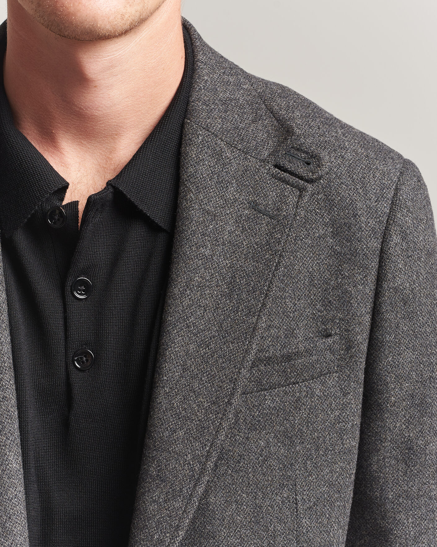 Herren | Sakkos | Polo Ralph Lauren | Tonal Broken Twill Sportcoat Charcoal