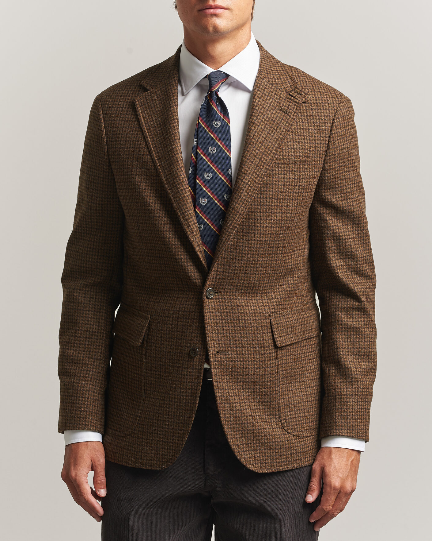 Herren | Sakkos | Polo Ralph Lauren | Guncheck Woven Sportcoat Brown/Olive