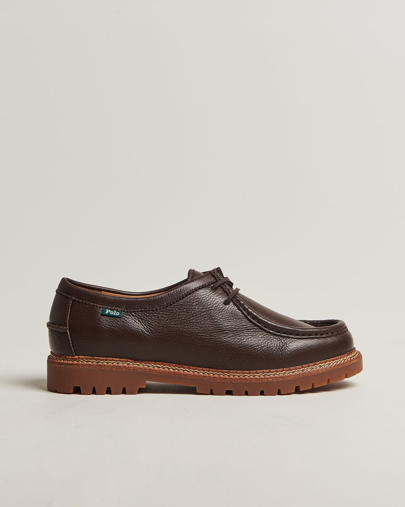 Herren | Derby | Polo Ralph Lauren | Jett Apron Derby Shoe Dark Brown