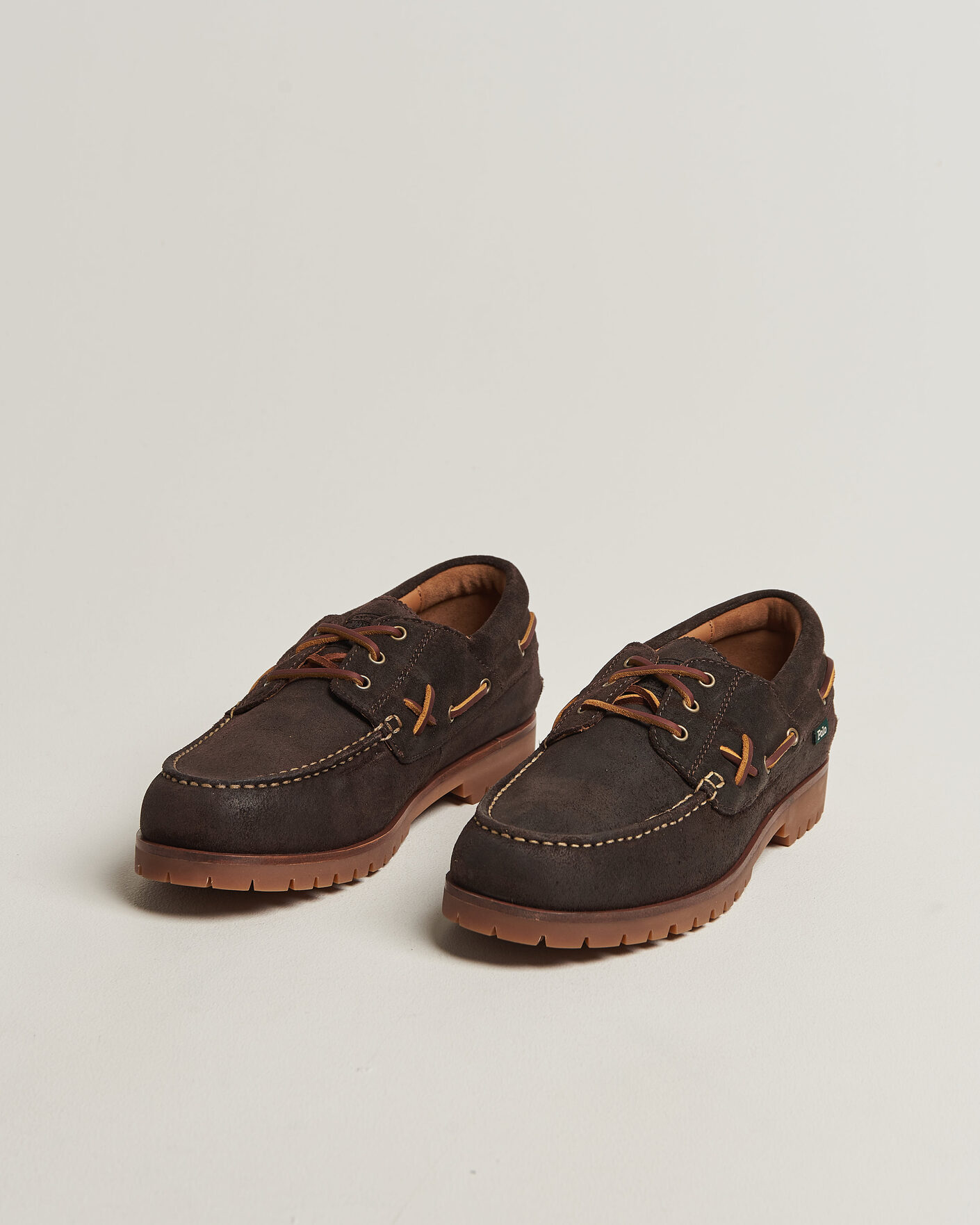 Herren | Loafer | Polo Ralph Lauren | Ranger Deck Suede Boat Shoe Dark Chocolate