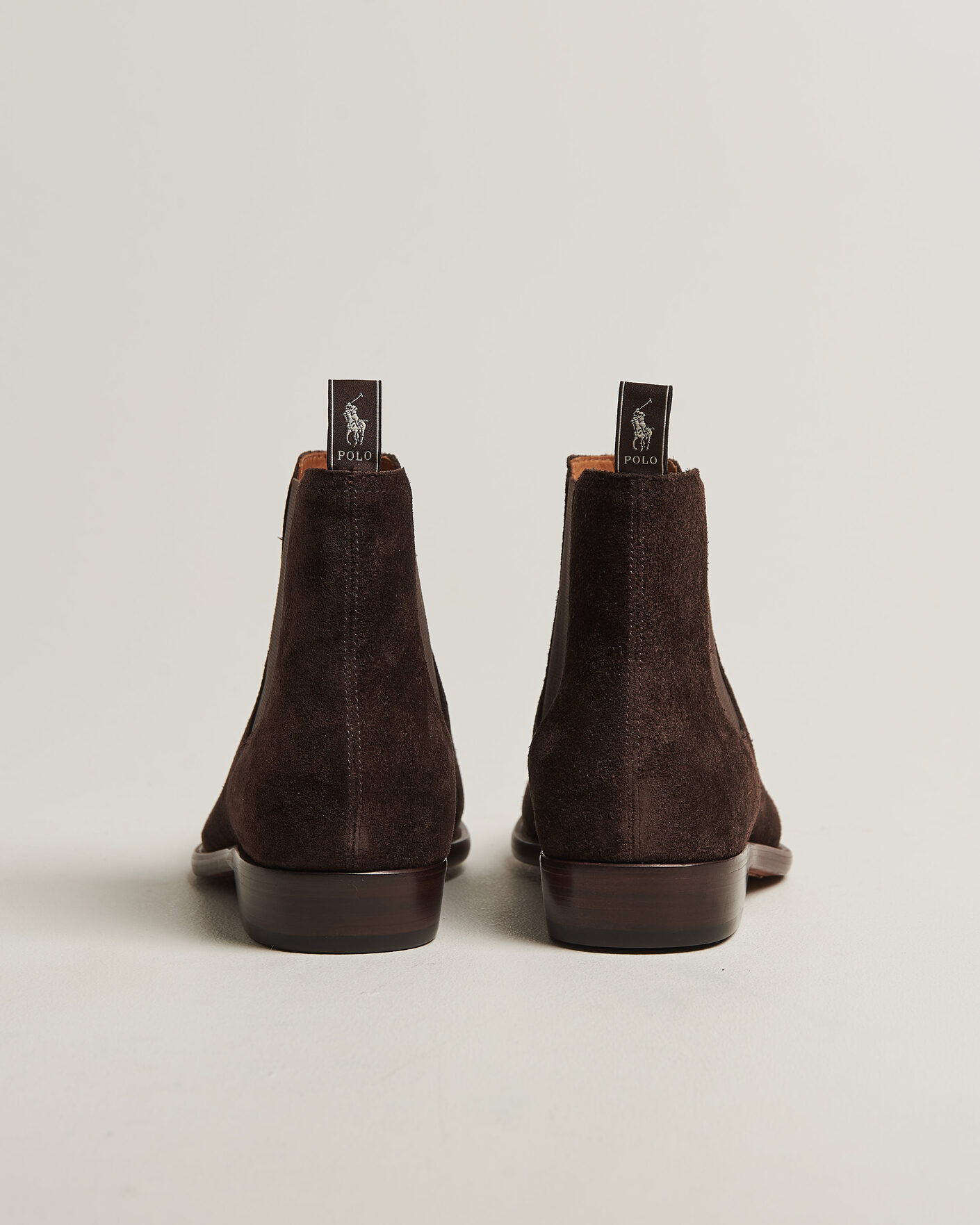 Herren | Boots | Polo Ralph Lauren | Owen Suede Chelsea Boots Dark Chocolate