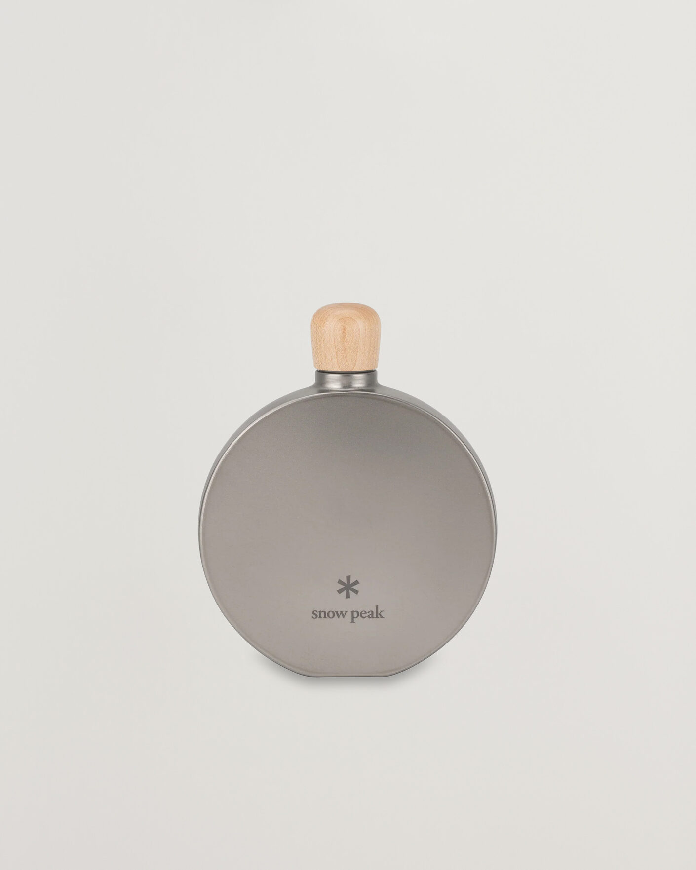 Herren | Outdoor living | Snow Peak | Curved Flask Titanium