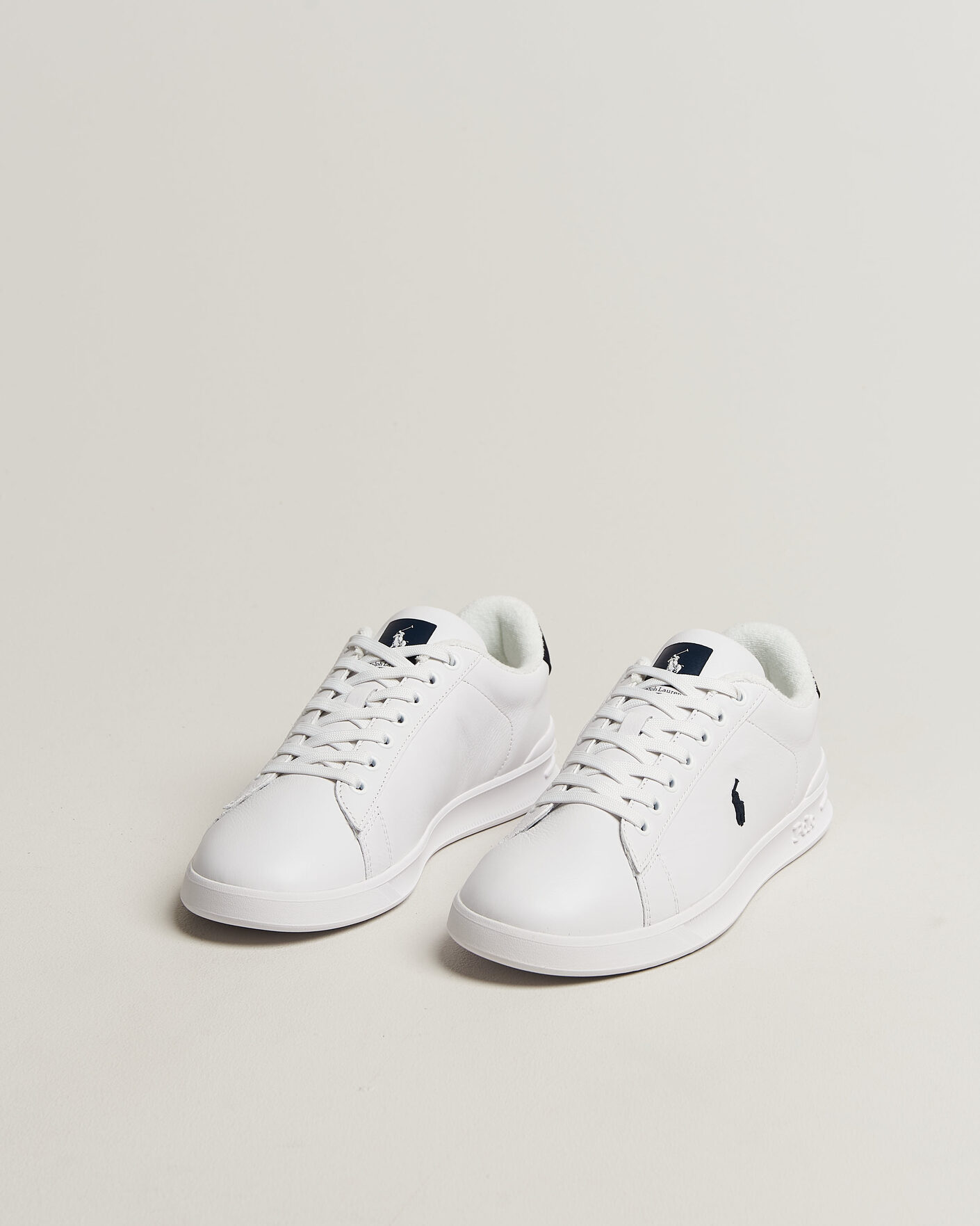 Herren | Sneaker | Polo Ralph Lauren | Heritage Court III Sneakers White/Navy