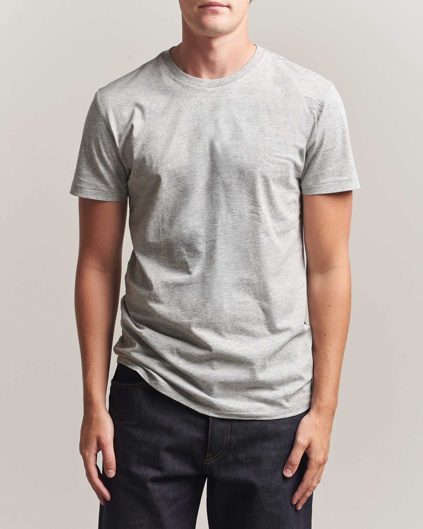 Herren | T-Shirts | Polo Ralph Lauren | 3-Pack Crew Neck T-Shirt Grey/Navy/Blue