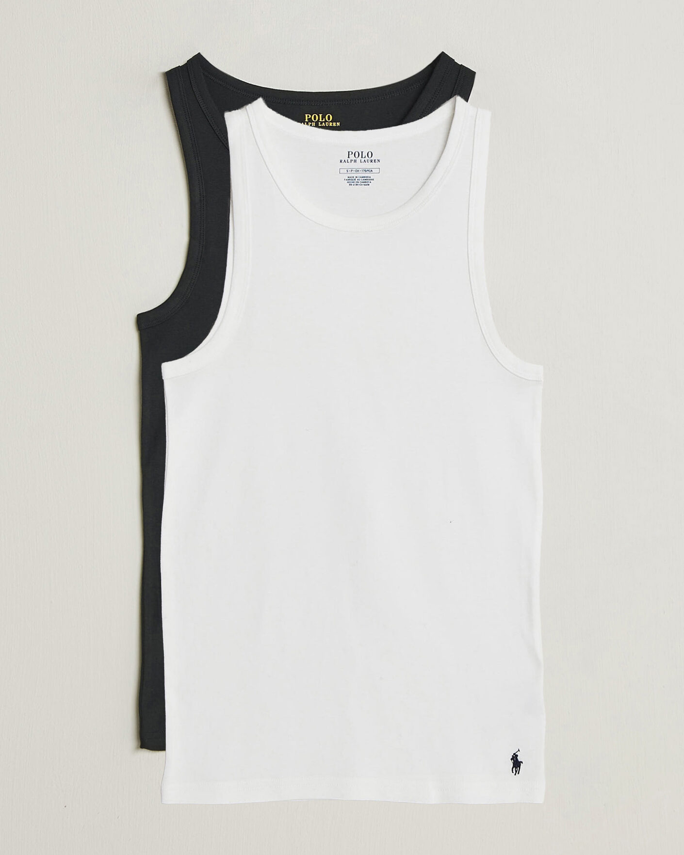 Herren | T-Shirts | Polo Ralph Lauren | 2-Pack Tank Top Black/White