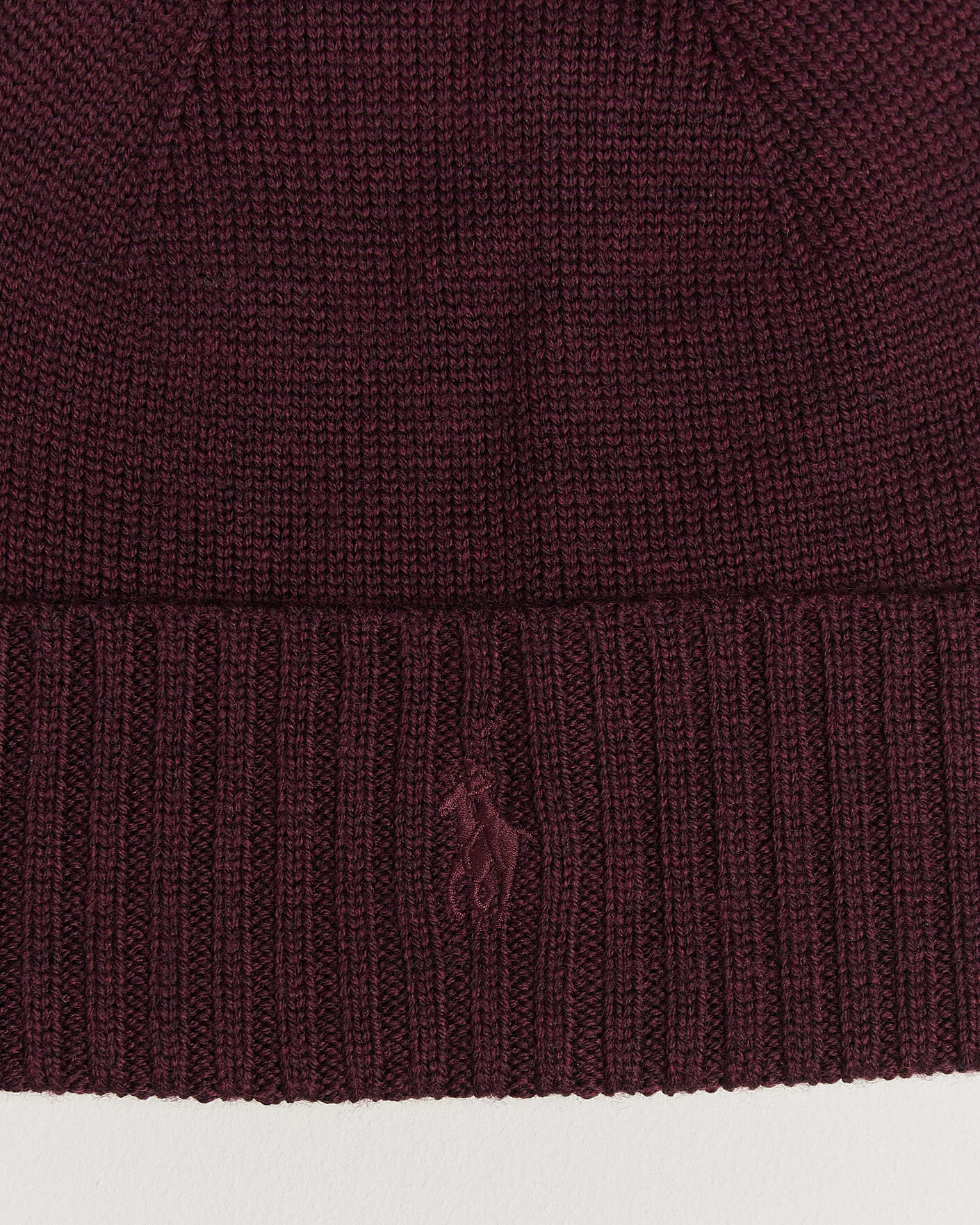 Herren | Mützen | Polo Ralph Lauren | Merino Beanie Merlot Wine Heather