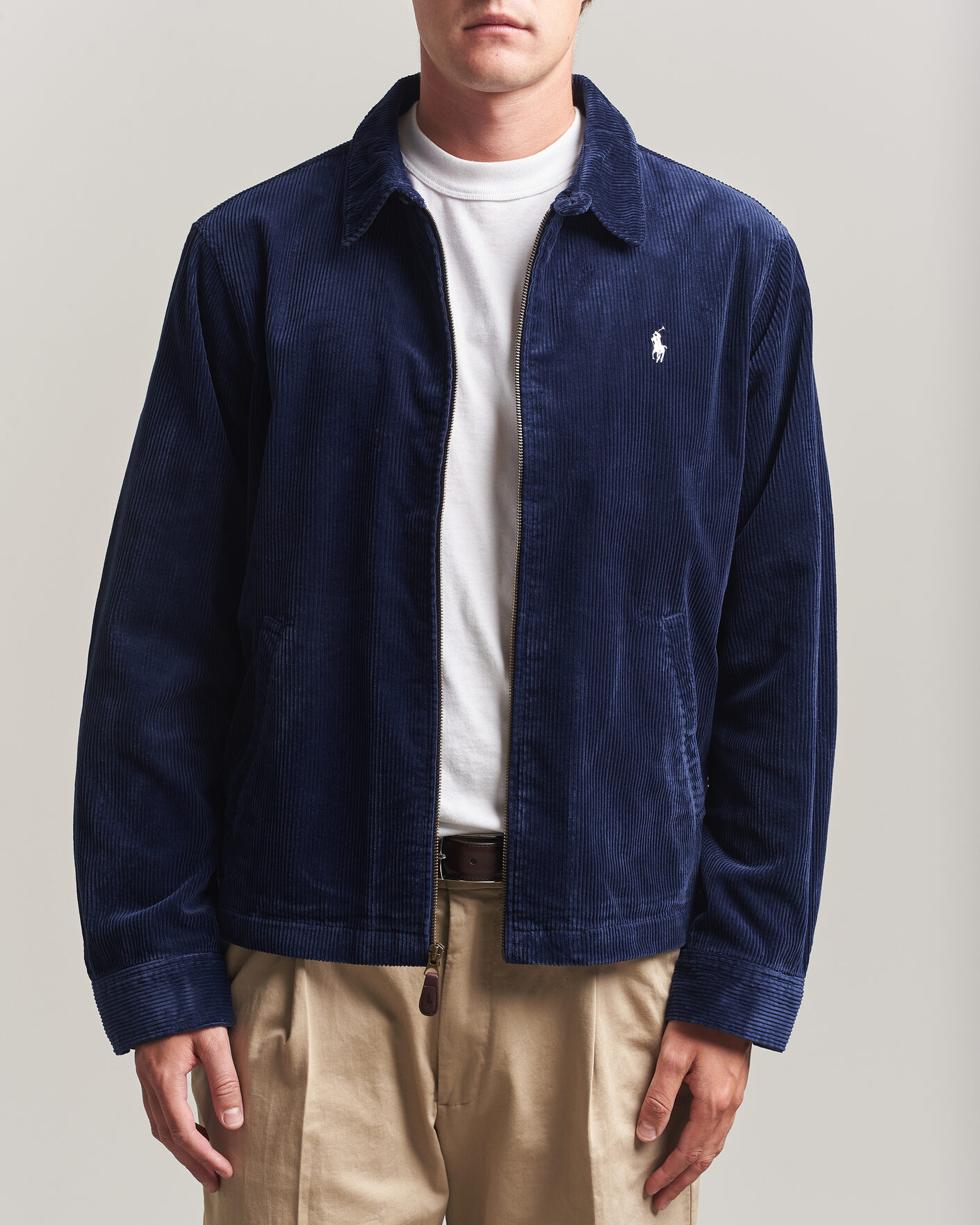 Herren | Jacken | Polo Ralph Lauren | Lined Corduroy Windbreaker Newport Navy
