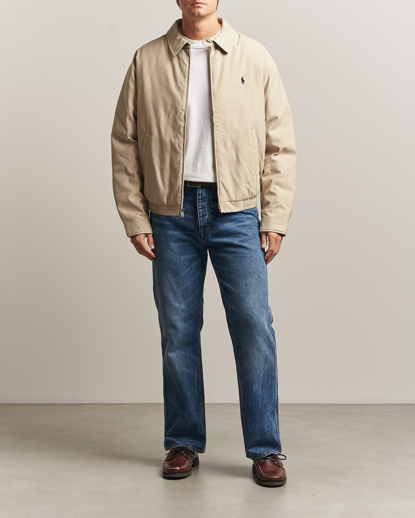 Herren | Jacken | Polo Ralph Lauren | Woven Twill Windbreaker Khaki Uniform