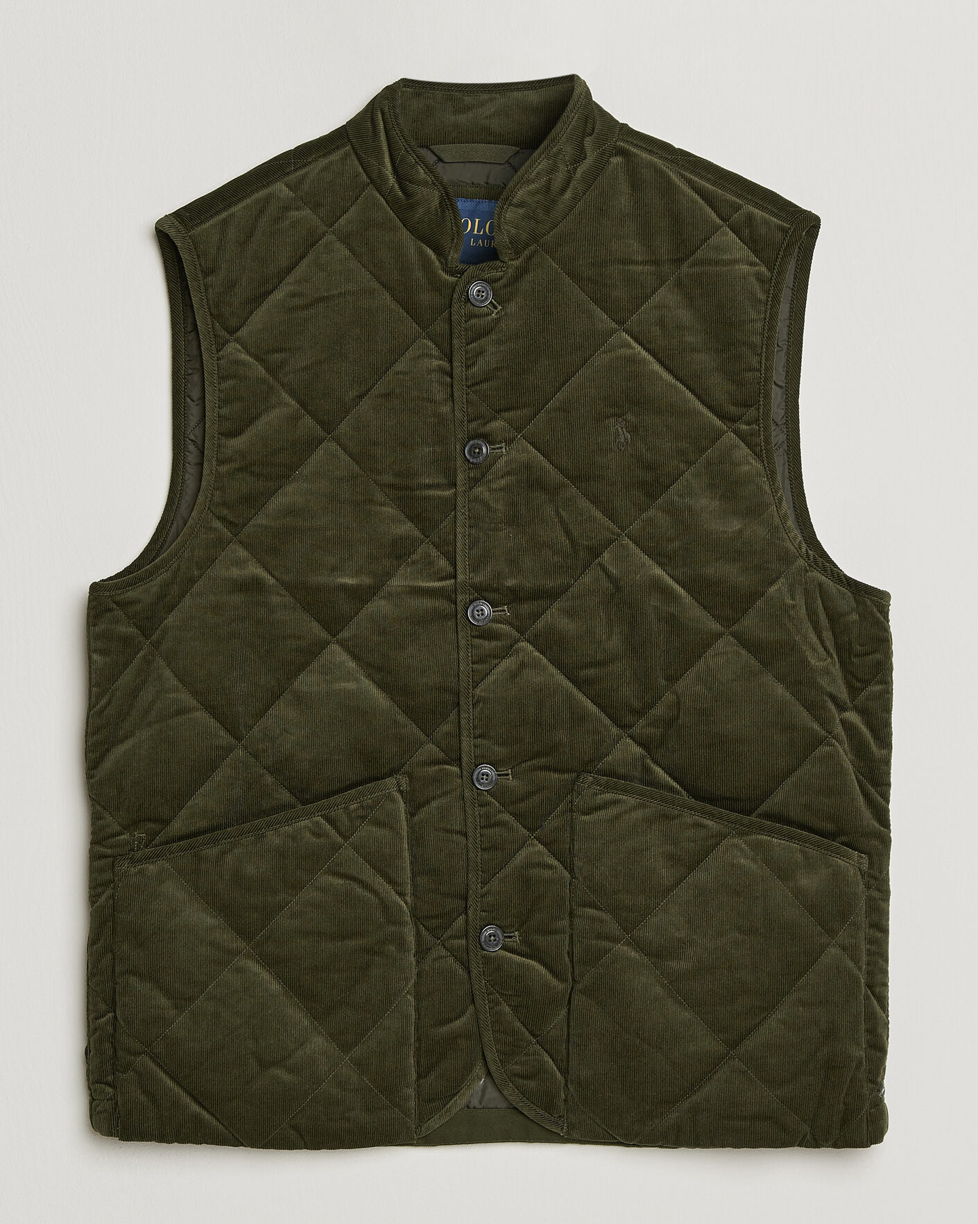 Herren | Westen | Polo Ralph Lauren | Quilted Corduroy Vest Company Olive