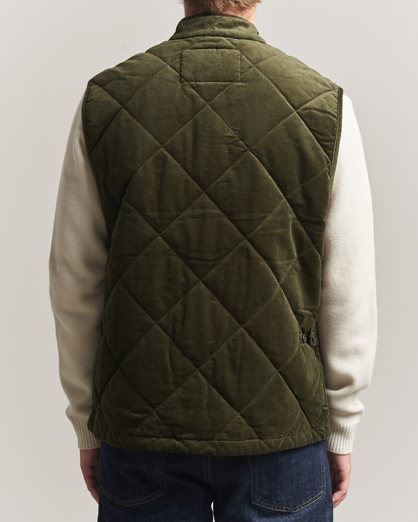 Herren | Westen | Polo Ralph Lauren | Quilted Corduroy Vest Company Olive