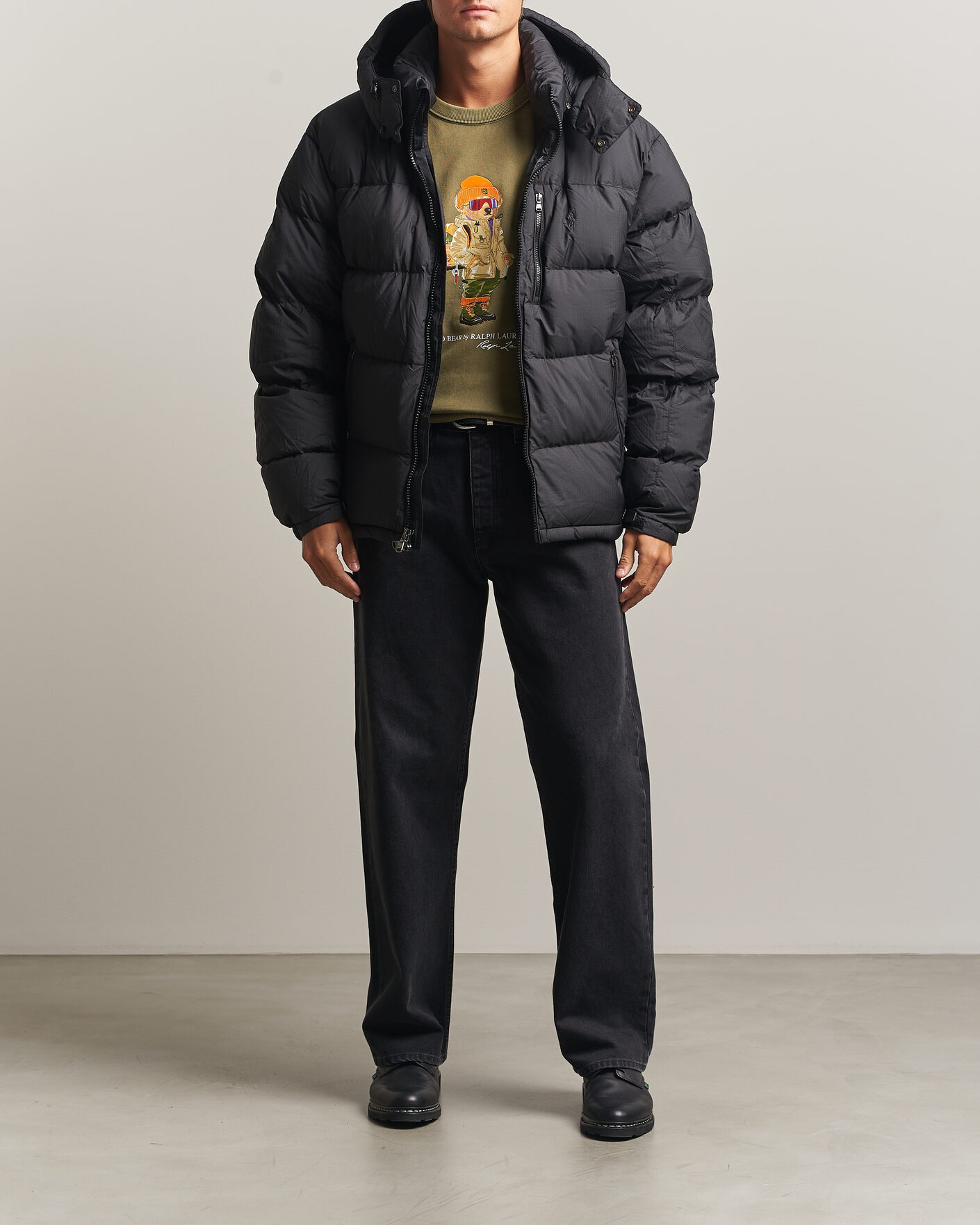 Herren | Jacken | Polo Ralph Lauren | Ripstop Puffer Jacket Polo Black