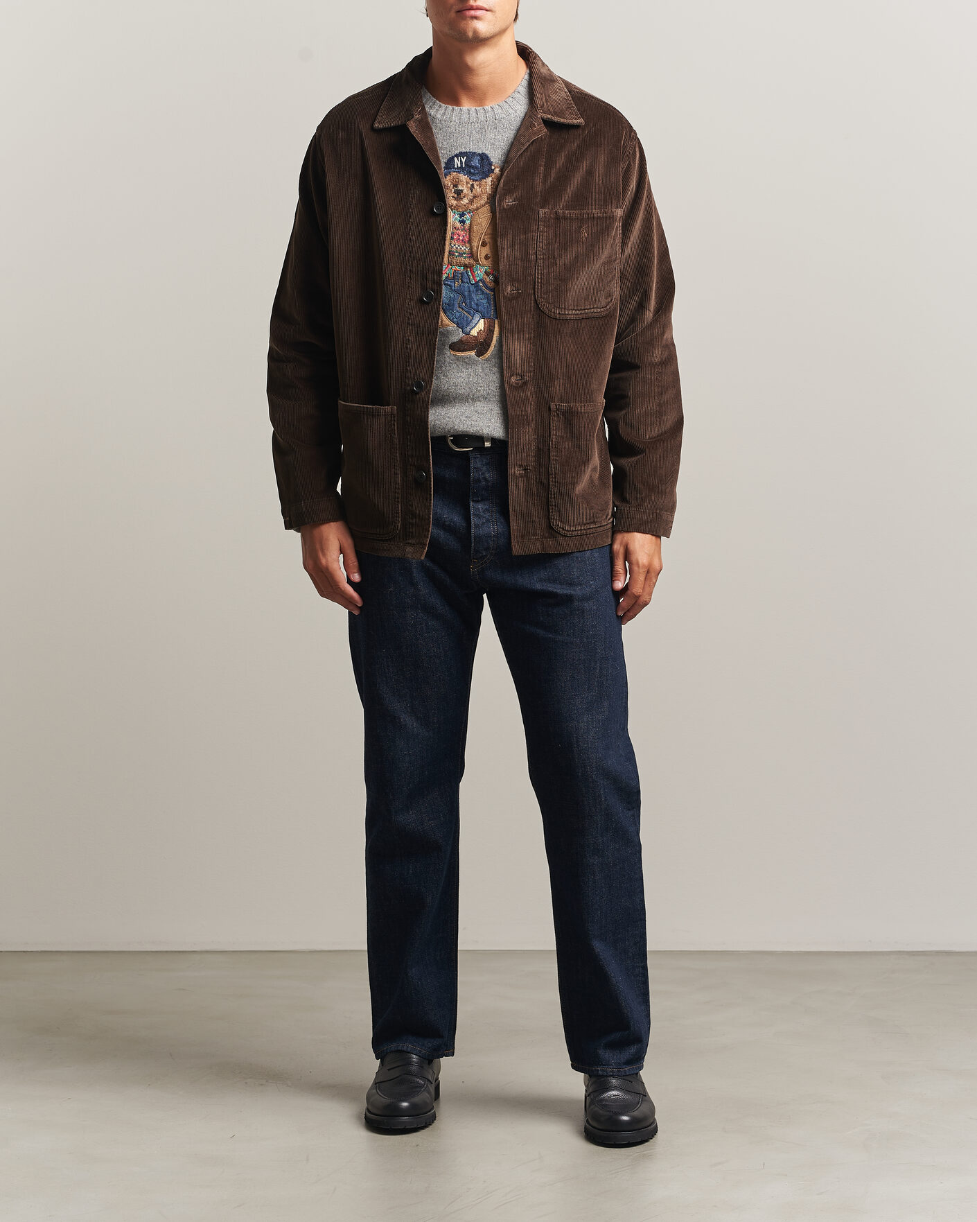 Herren | Hemden | Polo Ralph Lauren | Corduroy Overshirt Nutmeg Brown
