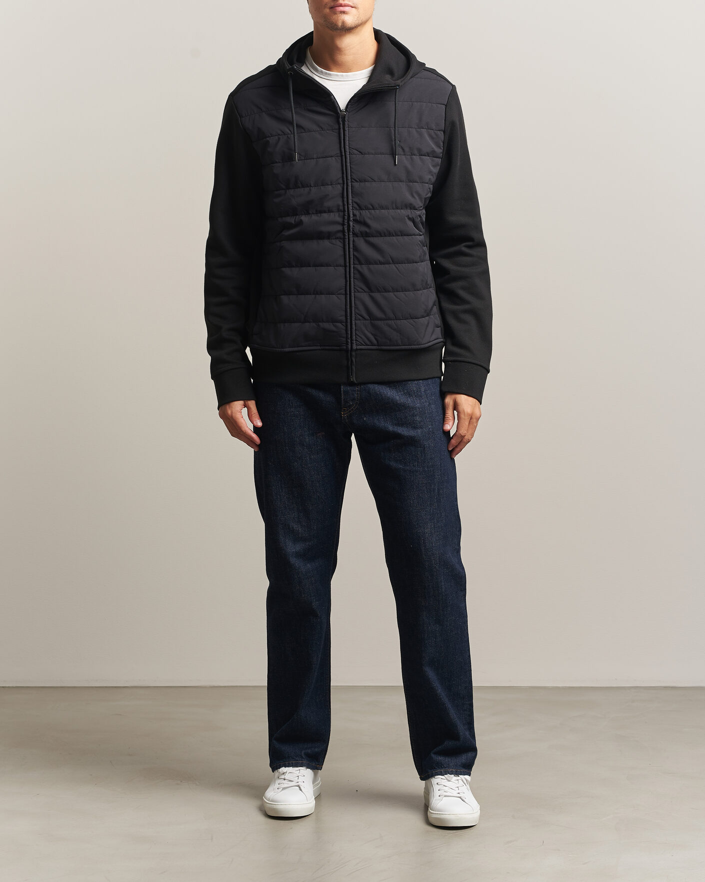 Herren | Pullover | Polo Ralph Lauren | Double Knitted Jaquard Full Zip Hoodie Polo Black