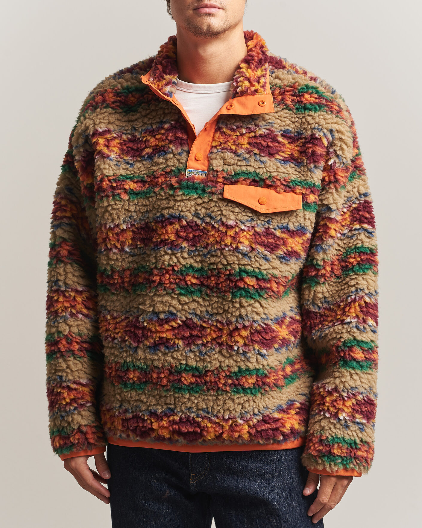Herren | Pullover | Polo Ralph Lauren | Shaggy Hi Pile Red Rock Fairisle