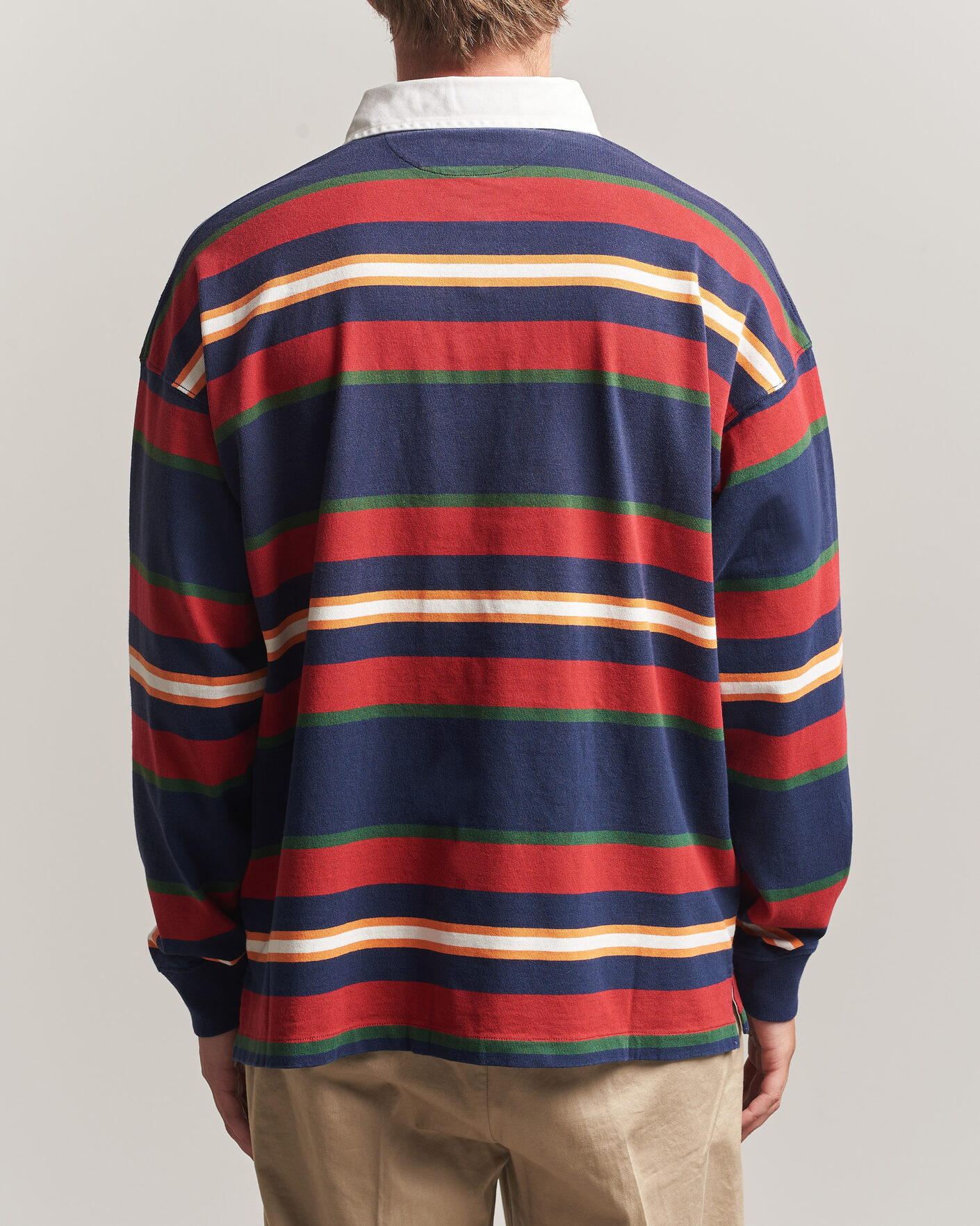 Herren | Pullover | Polo Ralph Lauren | Knitted Rugby Pullover Newport Navy Multi