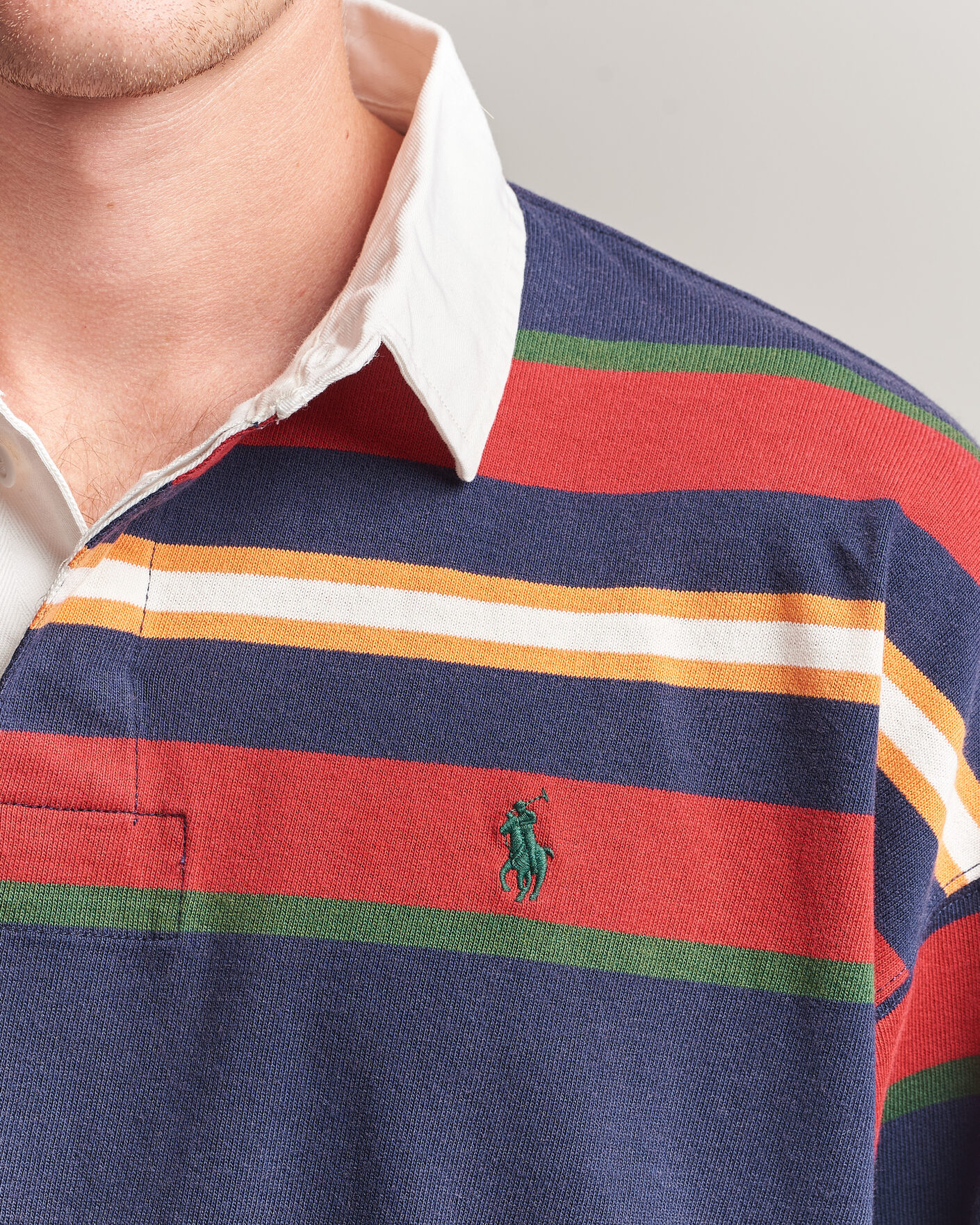 Herren | Pullover | Polo Ralph Lauren | Knitted Rugby Pullover Newport Navy Multi