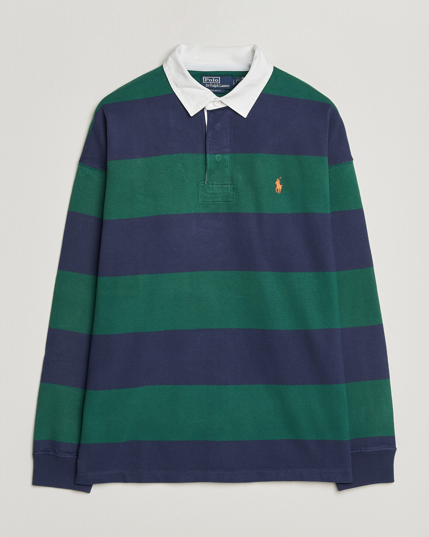 Herren | Pullover | Polo Ralph Lauren | Jersey Knitted Rugby Pullover Green/Cobolt