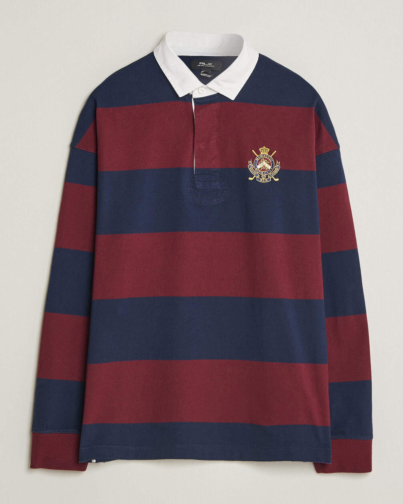 Herren | Pullover | RLX Ralph Lauren | Polo Ralph Lauren Rugby Long Sleeve Jersey Polo Classic Wine/Navy