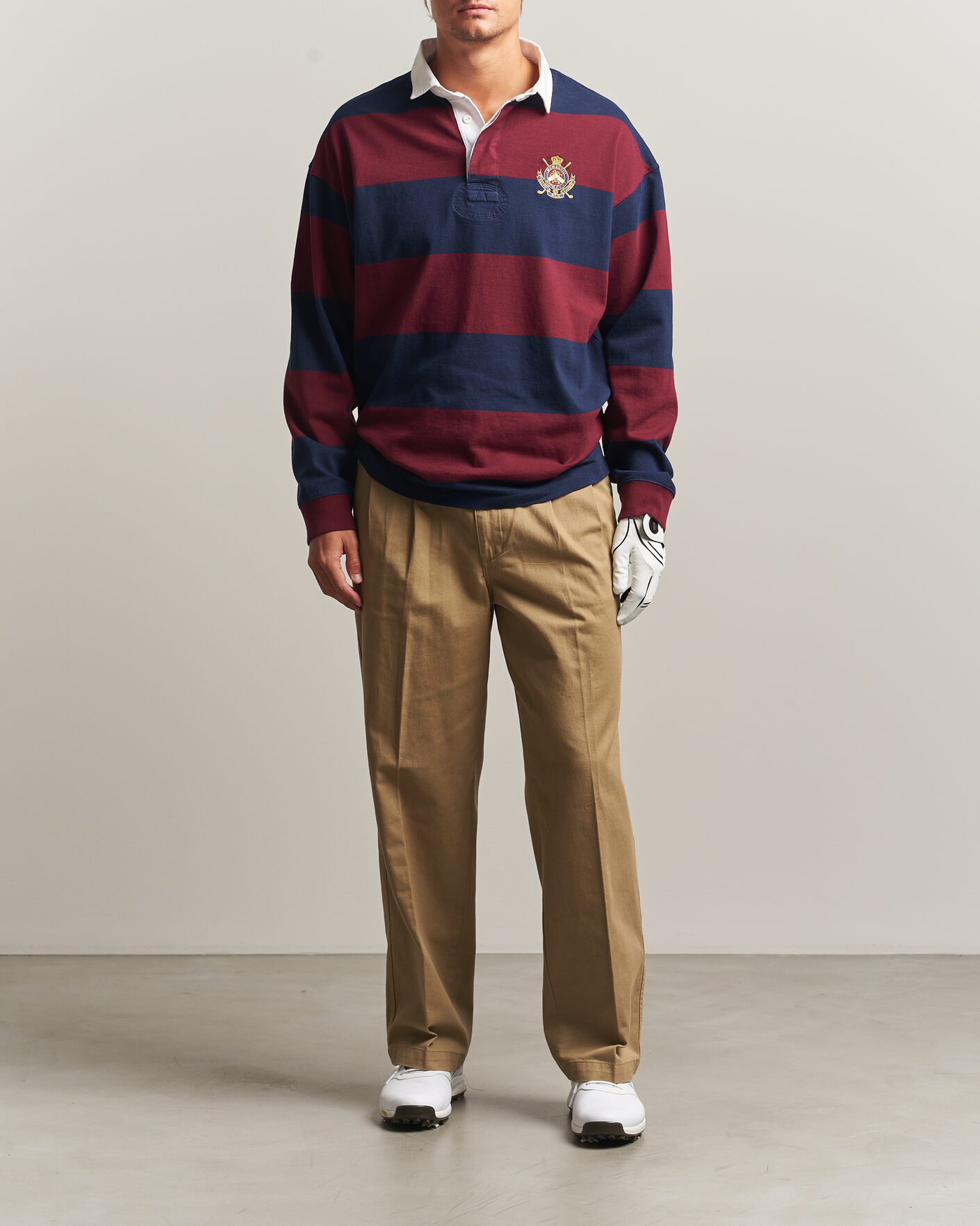 Herren | Pullover | RLX Ralph Lauren | Polo Ralph Lauren Rugby Long Sleeve Jersey Polo Classic Wine/Navy