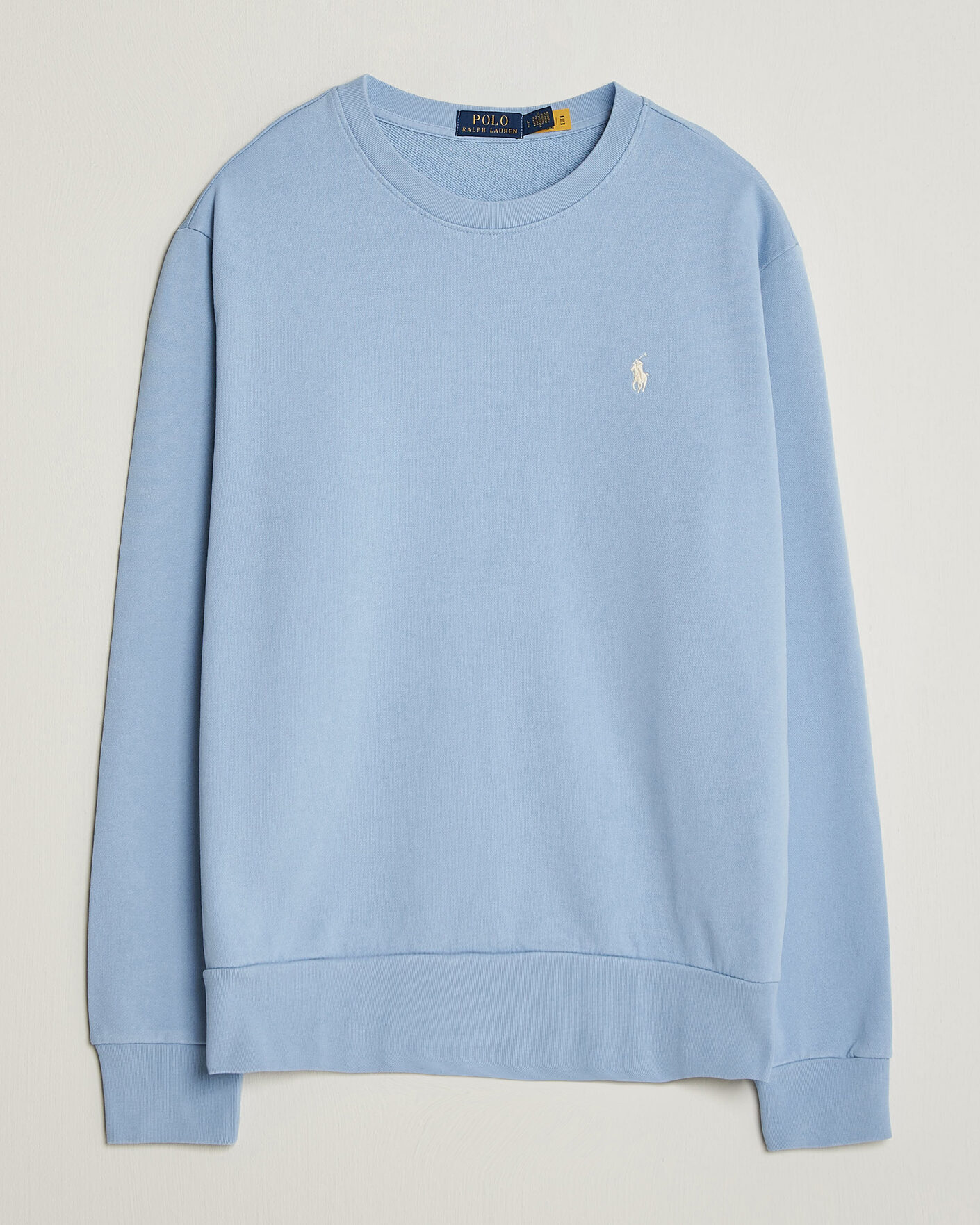 Herren | Pullover | Polo Ralph Lauren | Loopback Terry Sweatshirt Chambray Blue