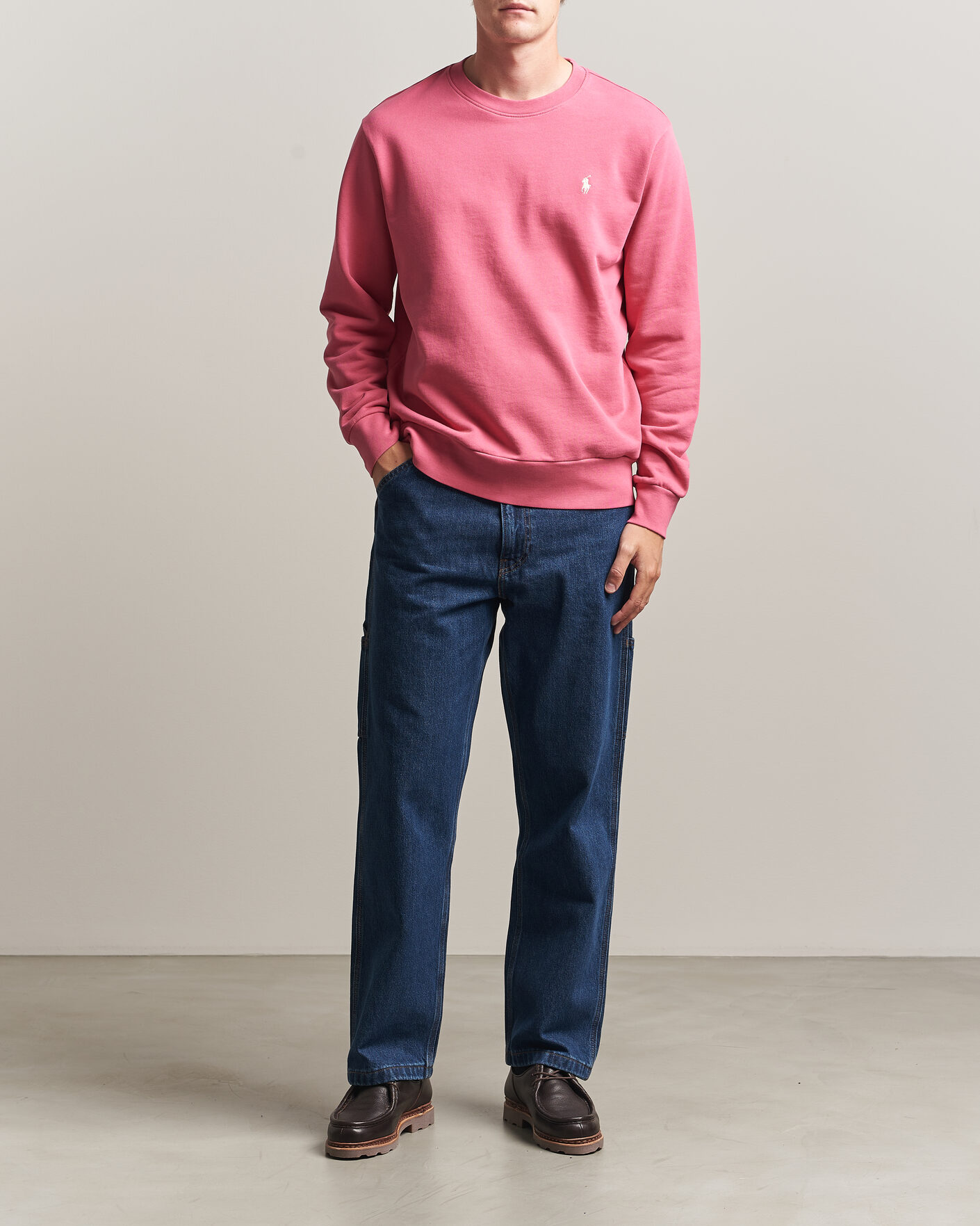 Herren | Pullover | Polo Ralph Lauren | Loopback Terry Sweatshirt Terrance Pink