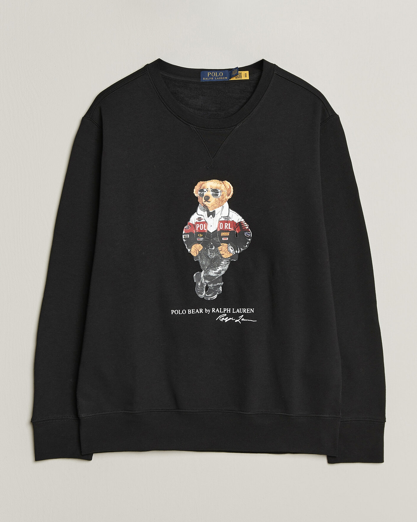 Herren | Pullover | Polo Ralph Lauren | Fleece Bear Sweatshirt Polo Black