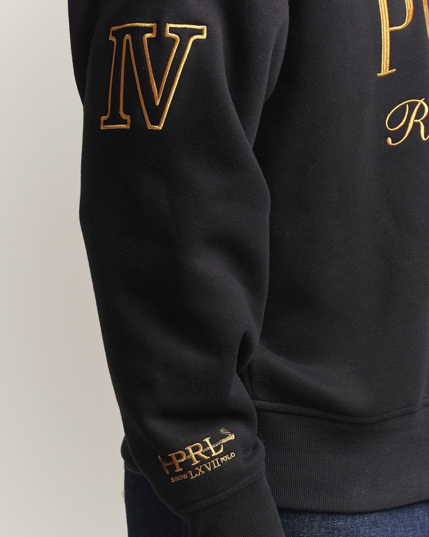 Herren | Pullover | Polo Ralph Lauren | Magic Fleece Printed Sweatshirt Polo Black