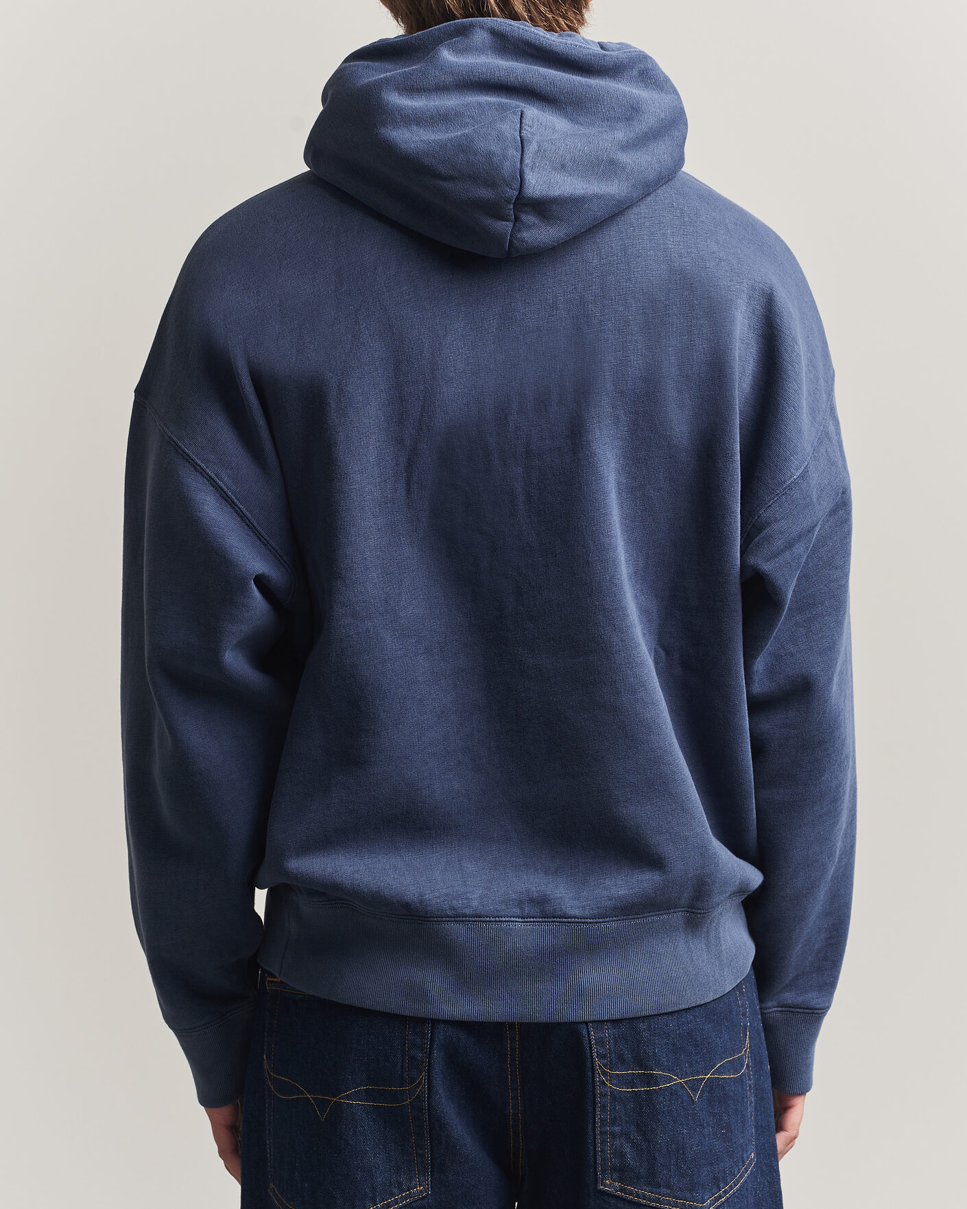 Herren | Pullover | Polo Ralph Lauren | Vintage Fleece Logo Hoodie Dark Cobalt