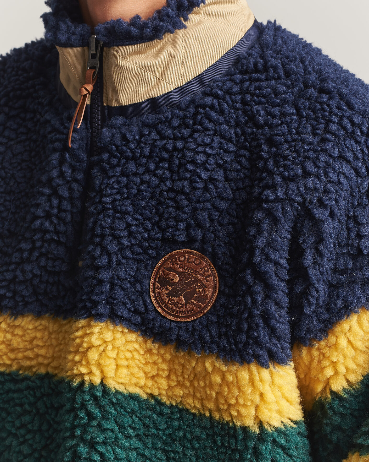 Herren | Pullover | Polo Ralph Lauren | Shaggy Hi Pile Pullover Cruise Navy